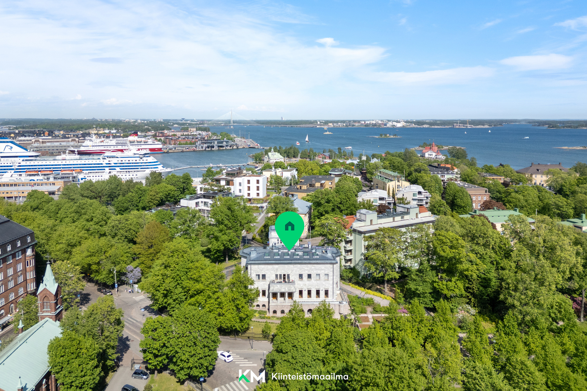 Itäinen Puistotie 1 MARMORIPALATSI, Kaivopuisto, Helsinki
