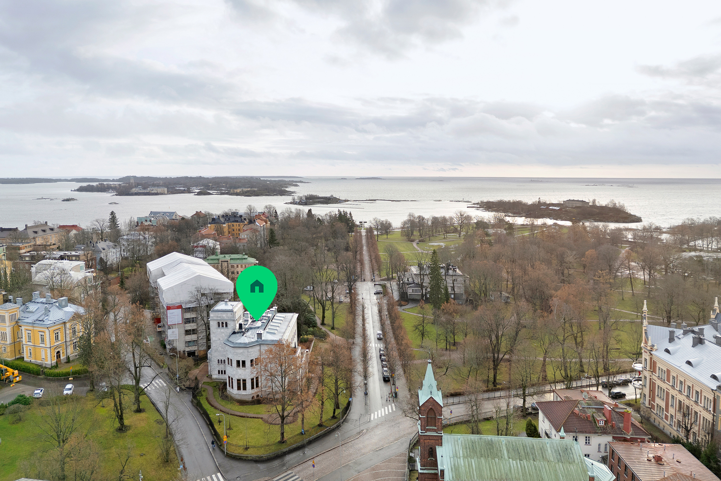 Itäinen Puistotie 1, Kaivopuisto, Helsinki
