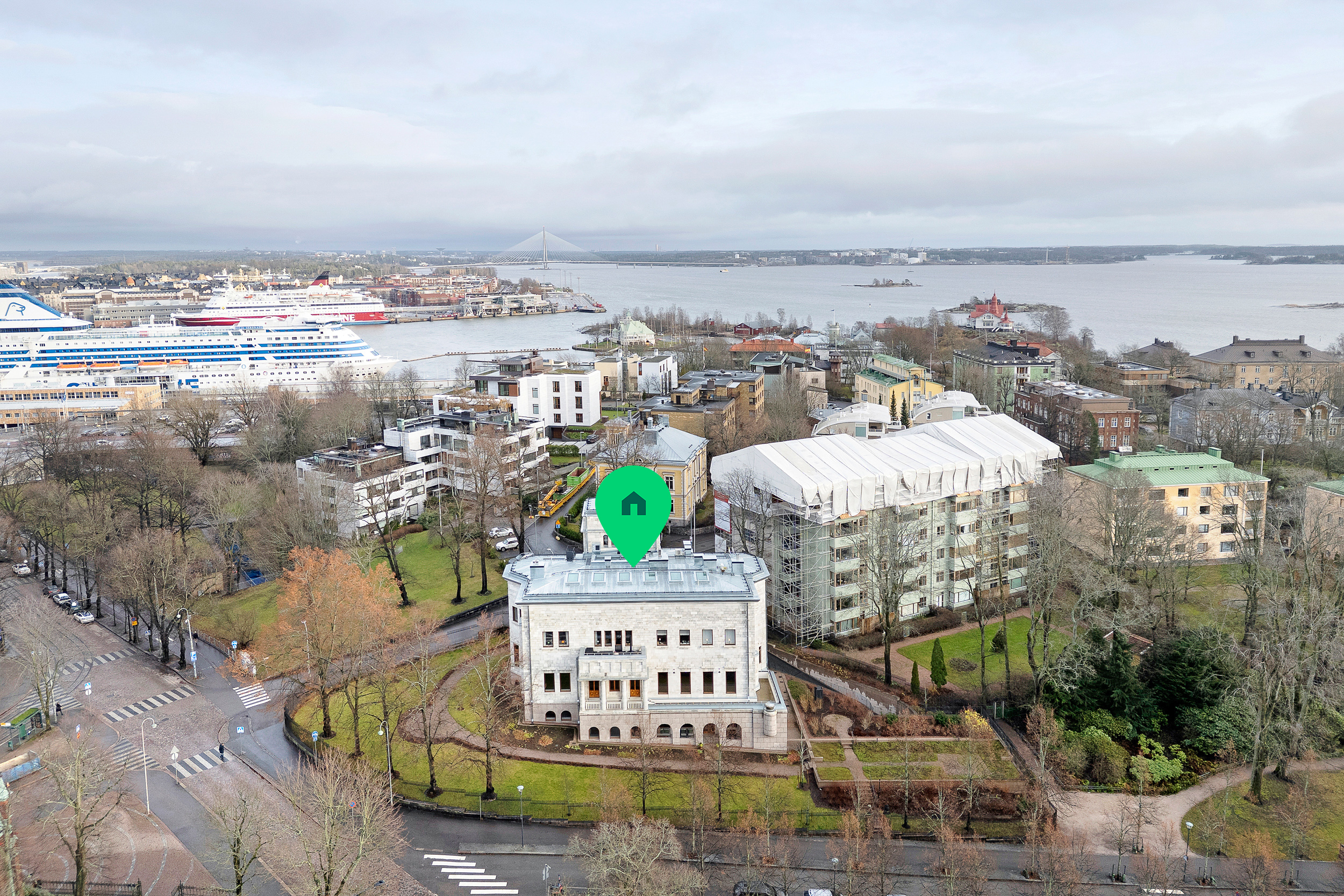 Itäinen Puistotie 1, Kaivopuisto, Helsinki