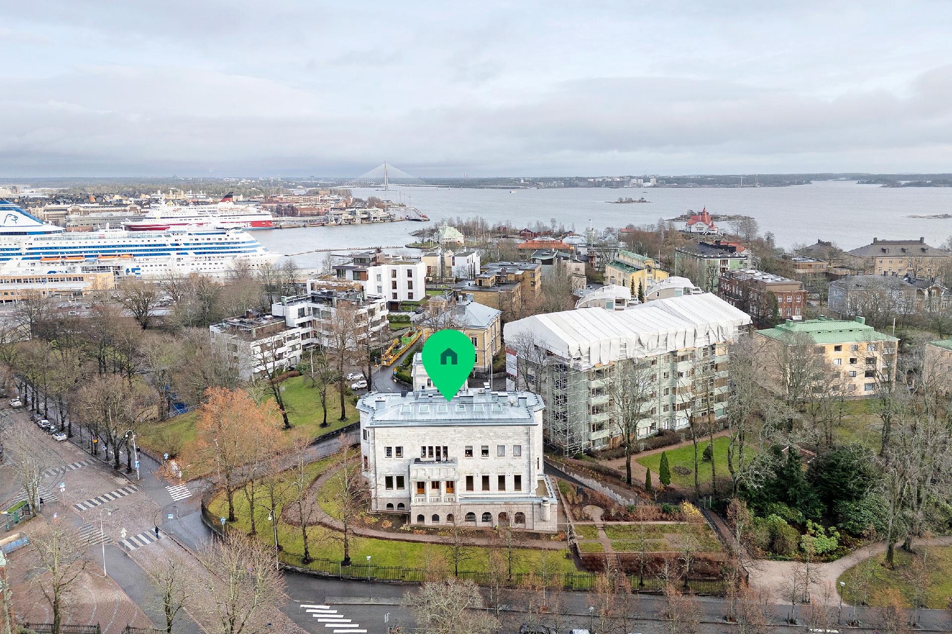 Itäinen Puistotie 1, Kaivopuisto, Helsinki