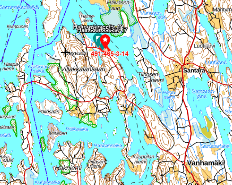 Halmeniementie, Viljakkalansaari - rakennustontti/metsätila, Mikkeli