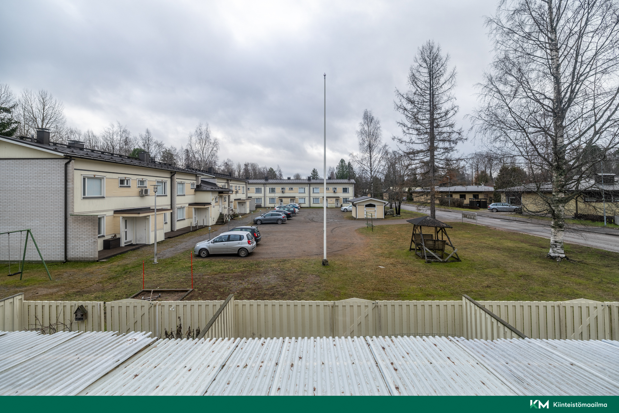 Näkymä makuuhuoneesta