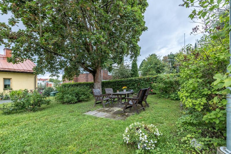 kesäkuva piha-alueesta