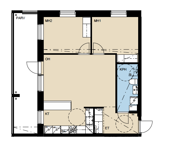 Takojankatu 14 A 15, Kaleva, Tampere