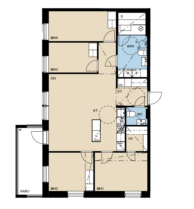 Takojankatu 14 A 35, Kaleva, Tampere