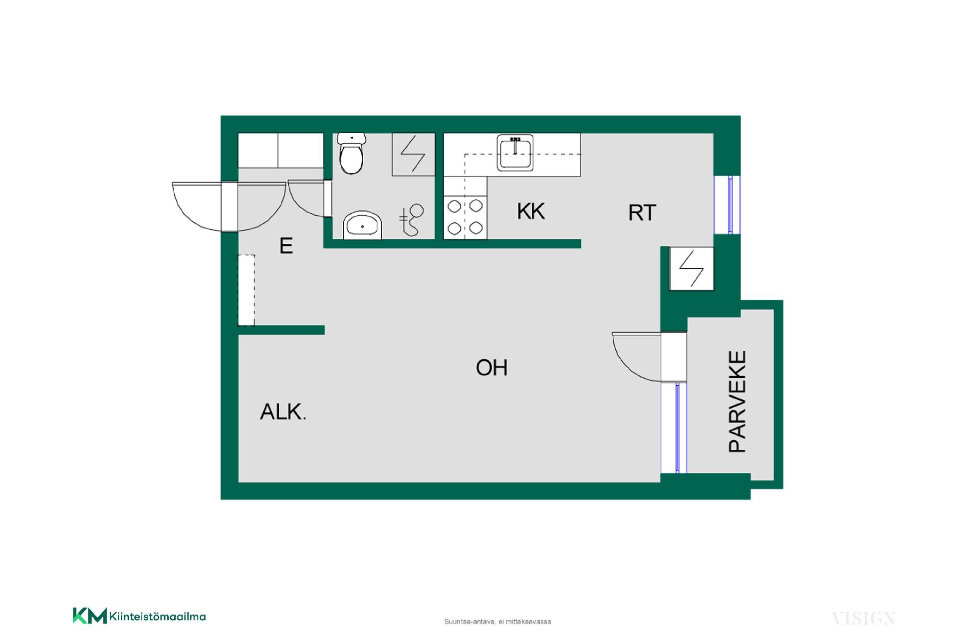 Kulosaaren puistotie 40, Kulosaari, Helsinki