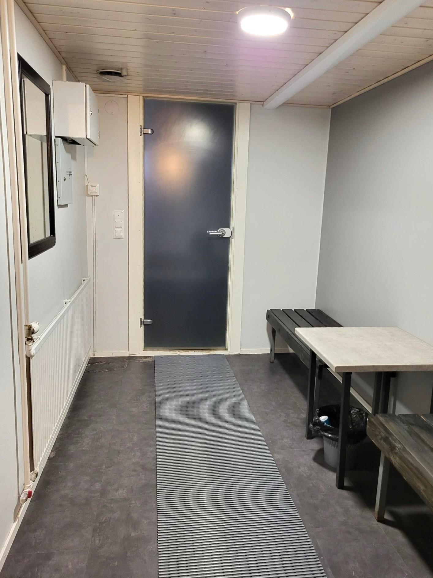 Taloyhtiön pukuhuone