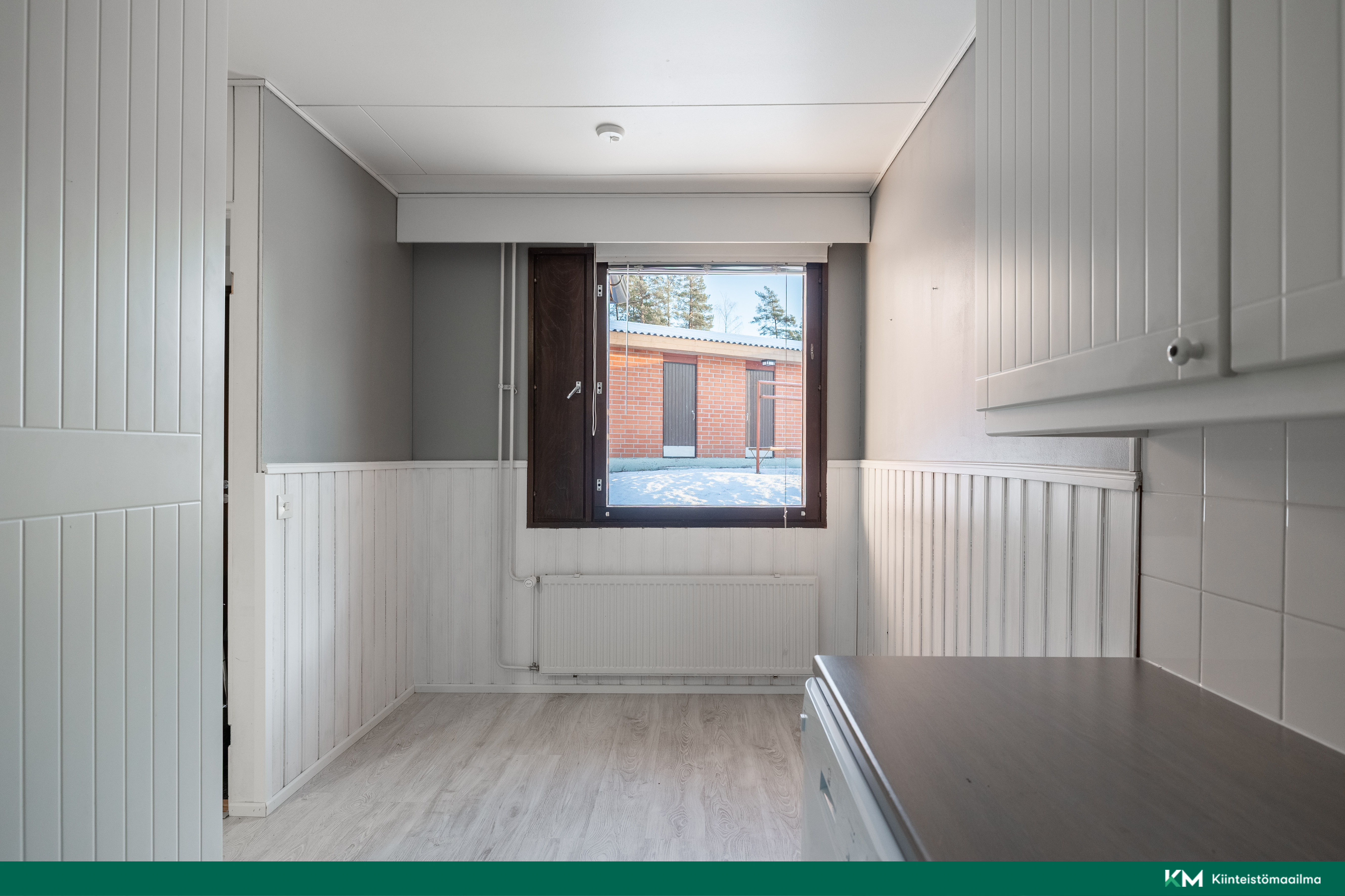 Ruokapöytäkin mahtuu hyvin