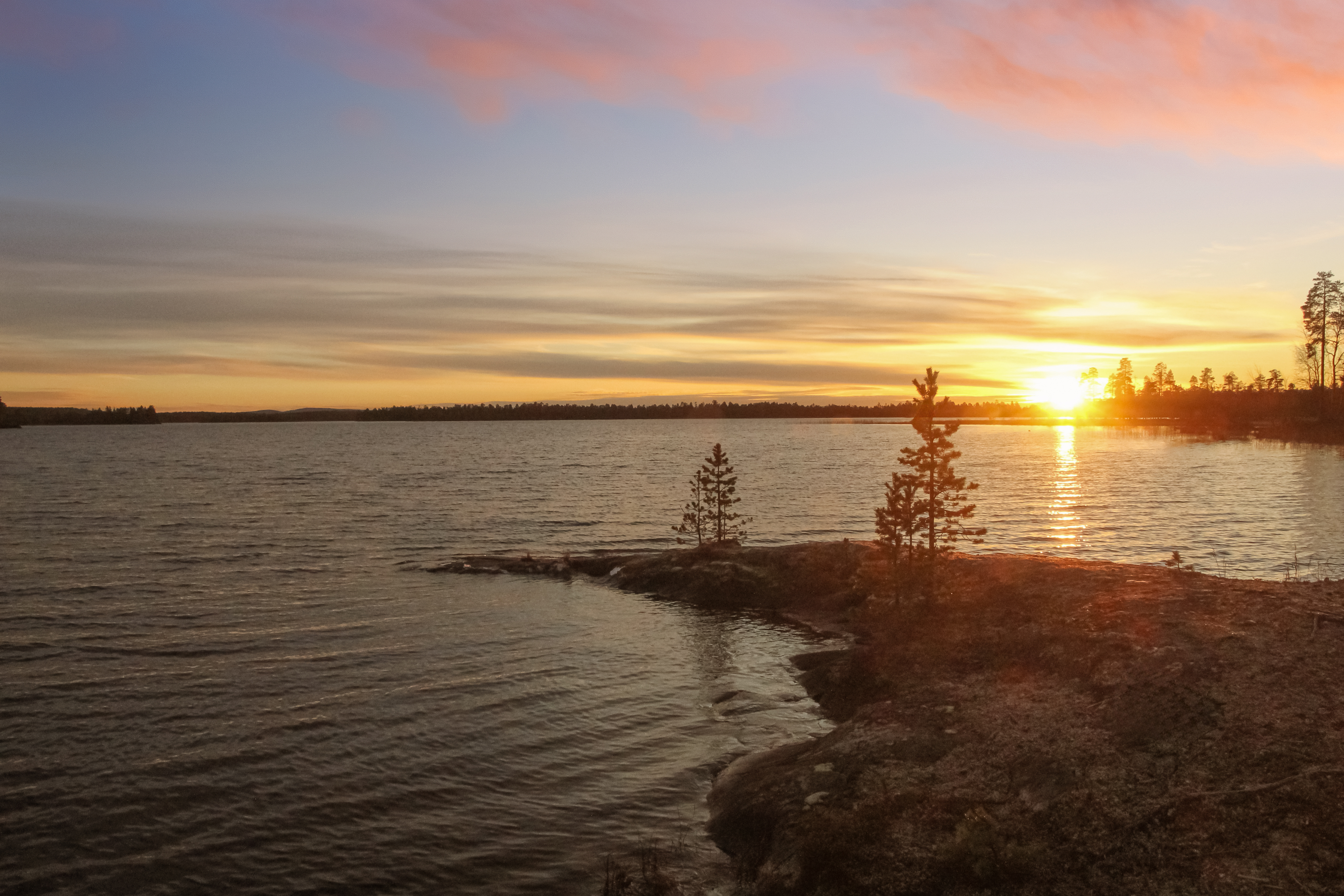 Näkymiä Inarijärvelle