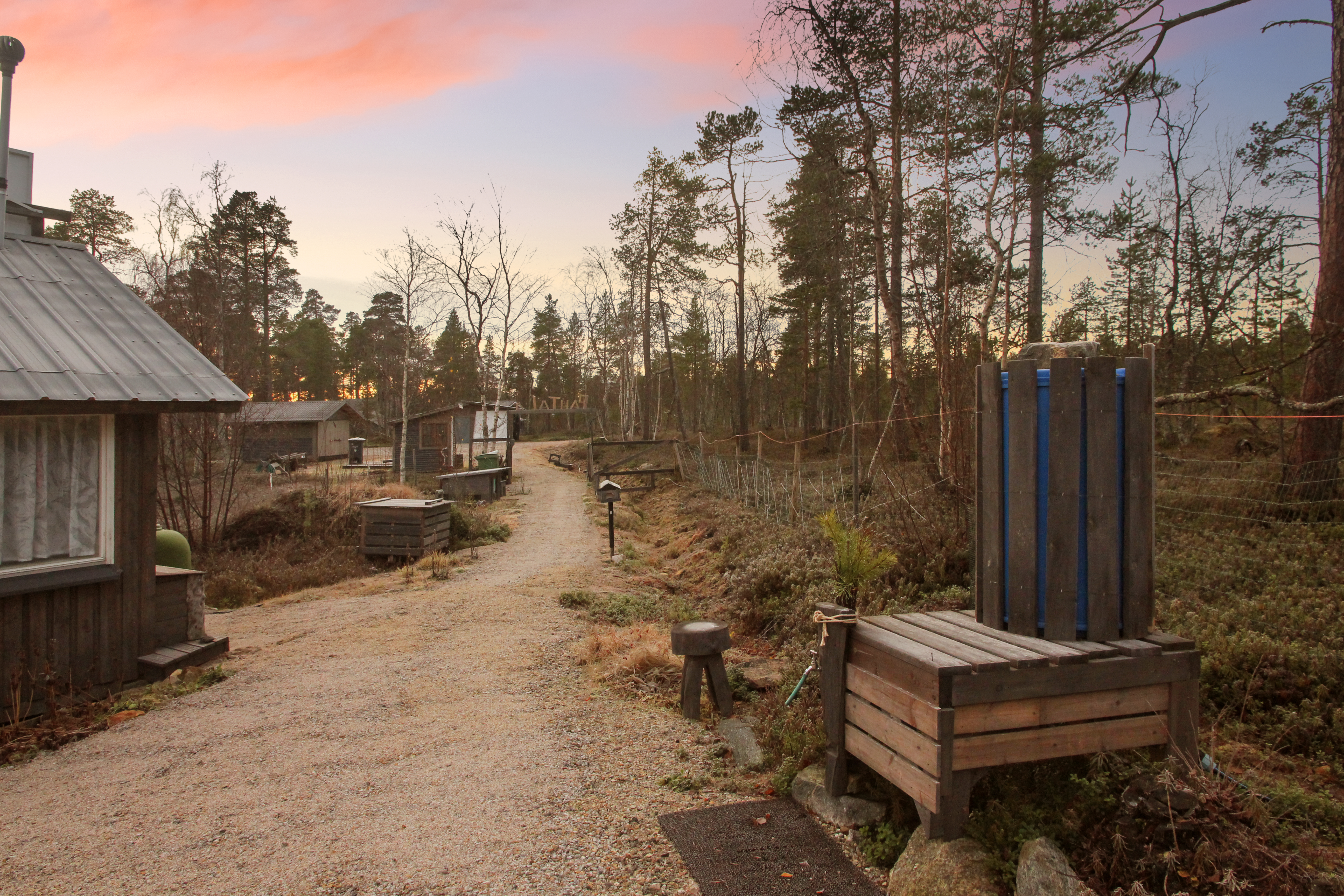 Lämmintä käyttävettä saat auringon lämmittäessä tynnyrissä olevaa vettä