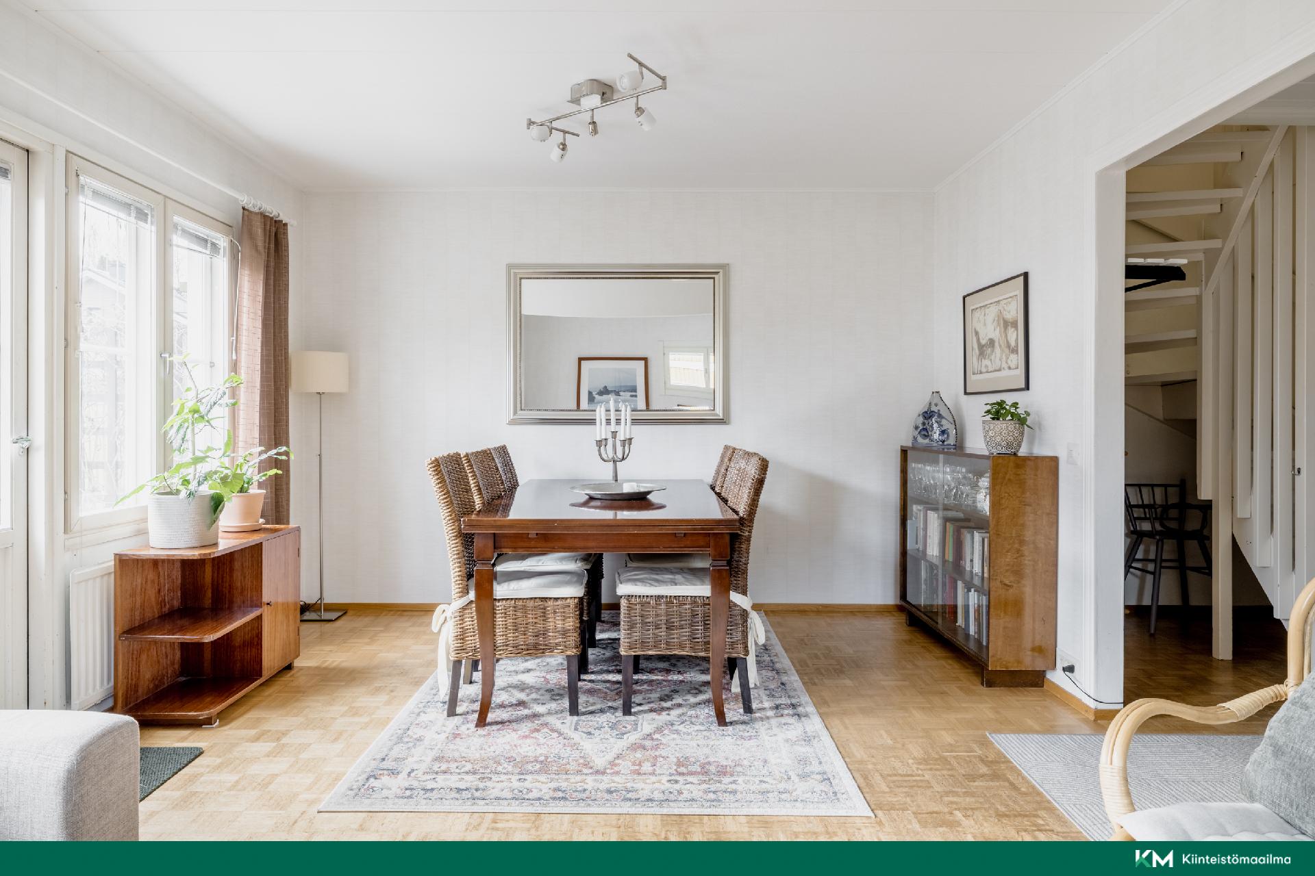 Viihtyisä ruokailutila