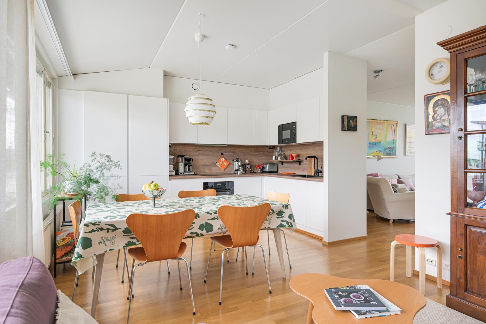 Kodin keittiö on uusittu