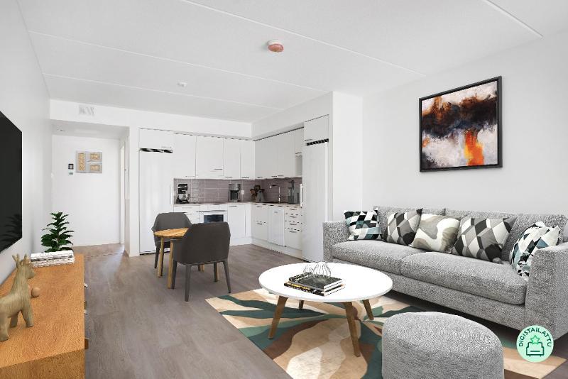 Olohuone digistailattuna