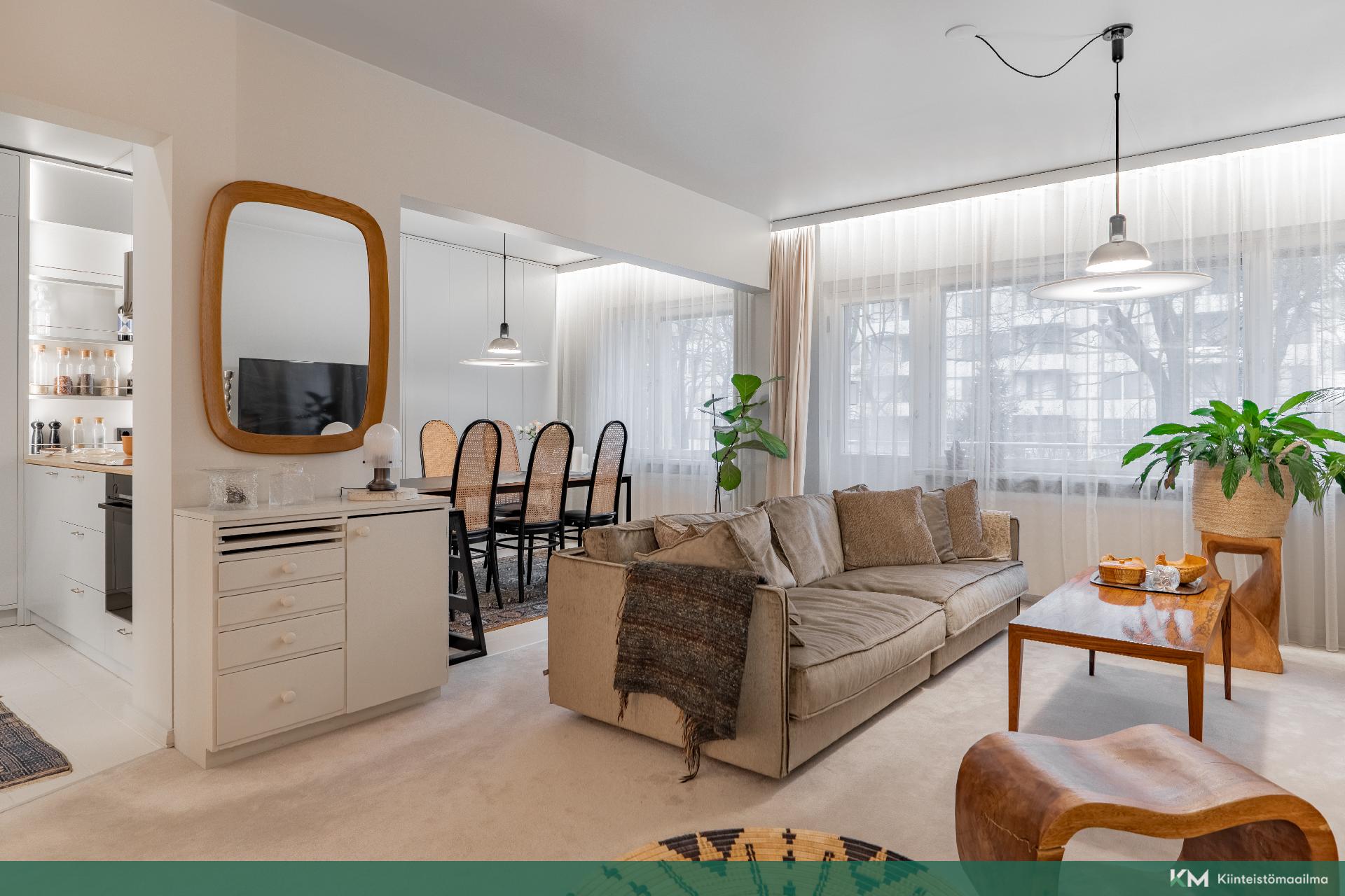 Olohuone ja ruokailutila