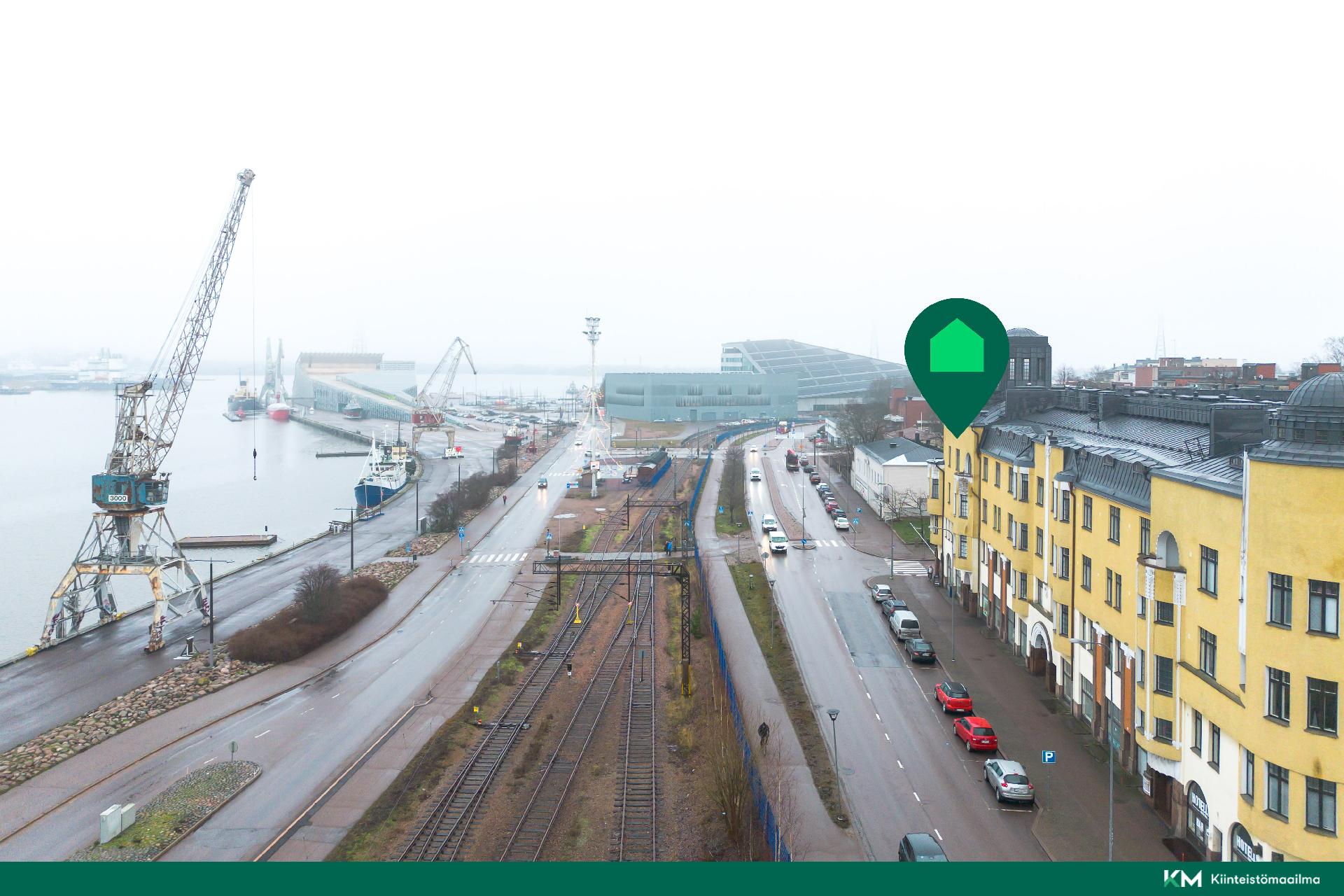 Satamakatu 9, Kotkansaari, Kotka