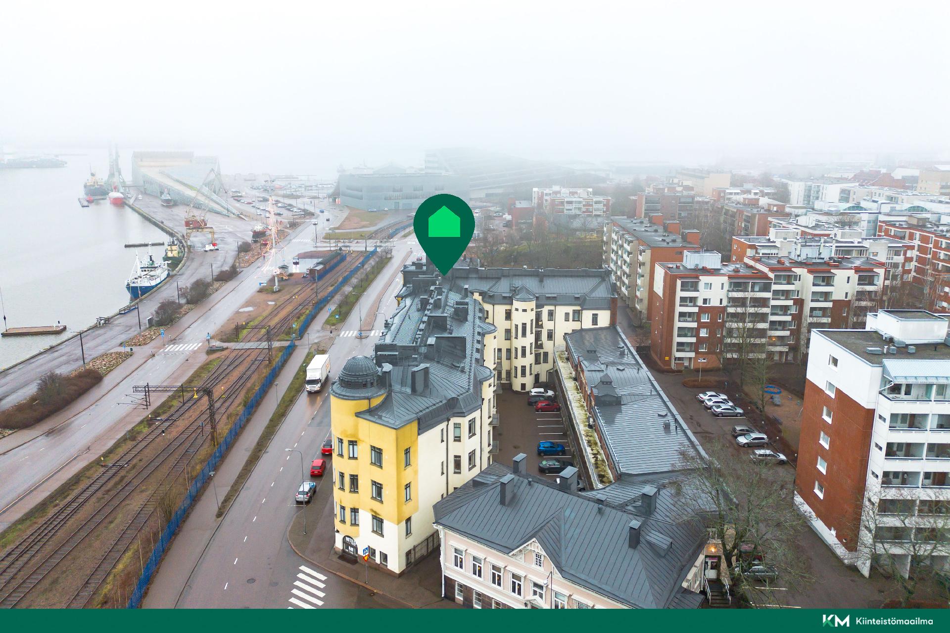 Satamakatu 9, Kotkansaari, Kotka