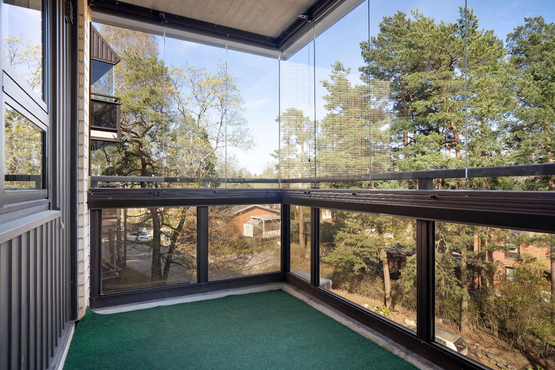 makuuhuoneen parveke