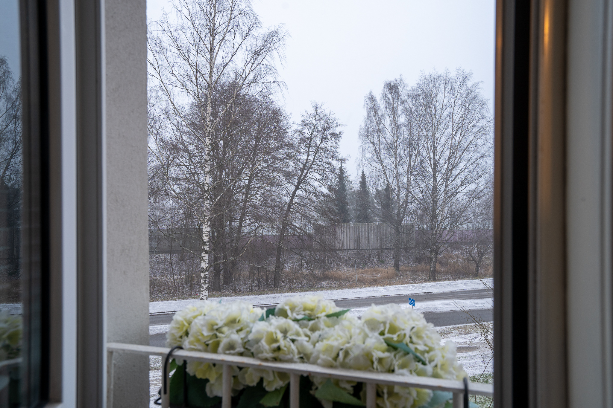 Näkymä ranskalaiselta parvekkeelta