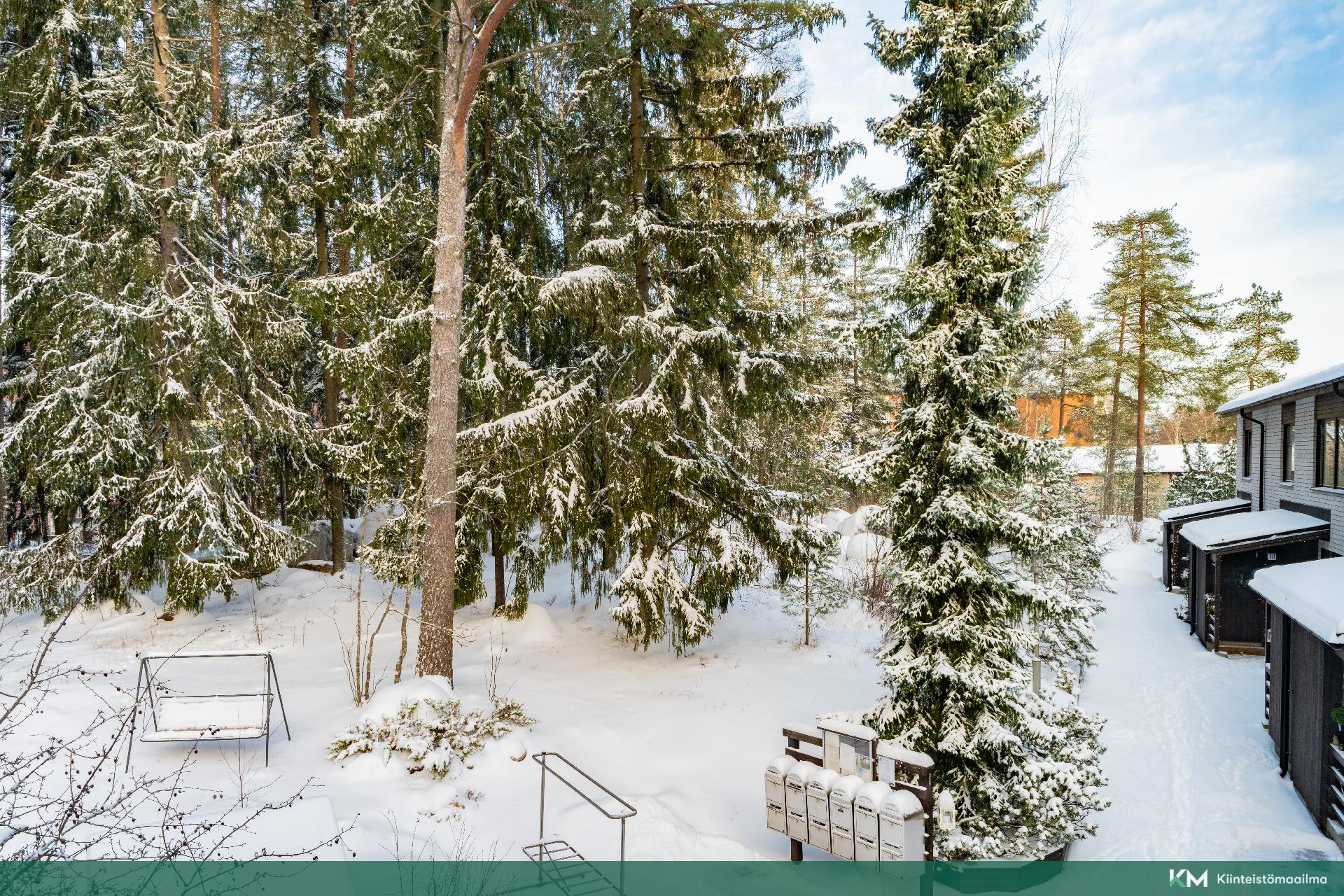 Näkymät makuuhuoneesta