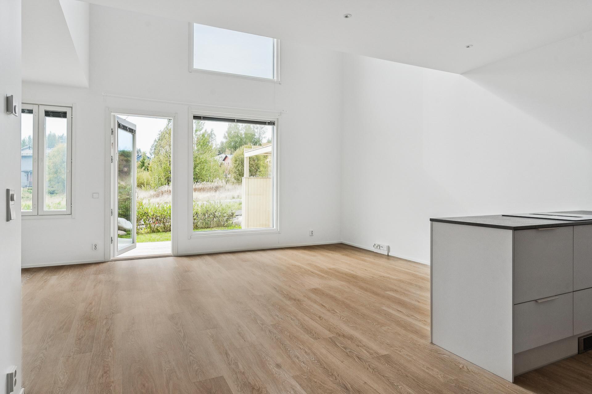 Olohuone, keittiöniemeke