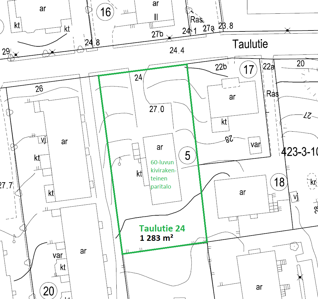 Taulutie 24, Itä-Pakila, Helsinki