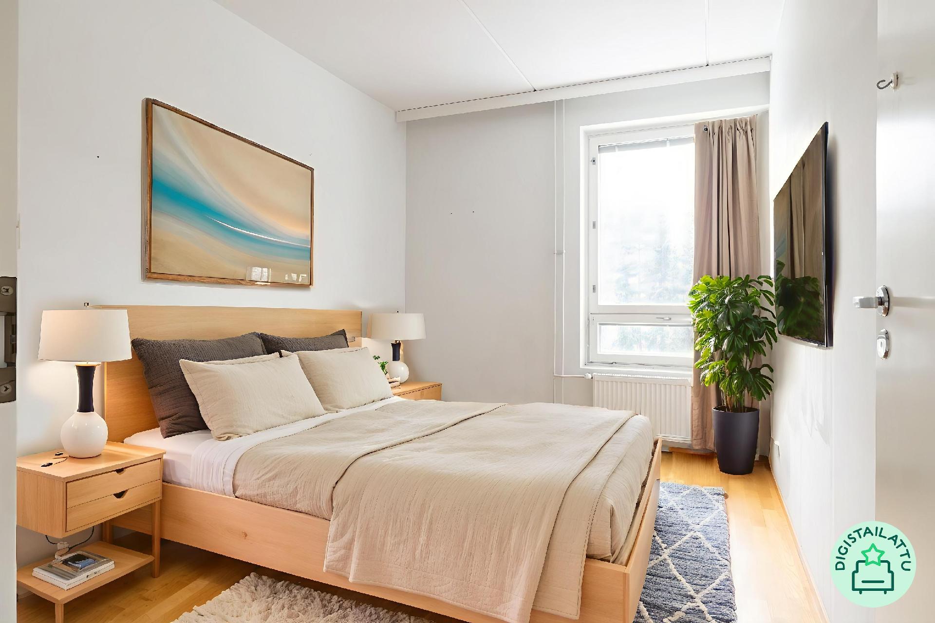 Digistailattu makuuhuone 2