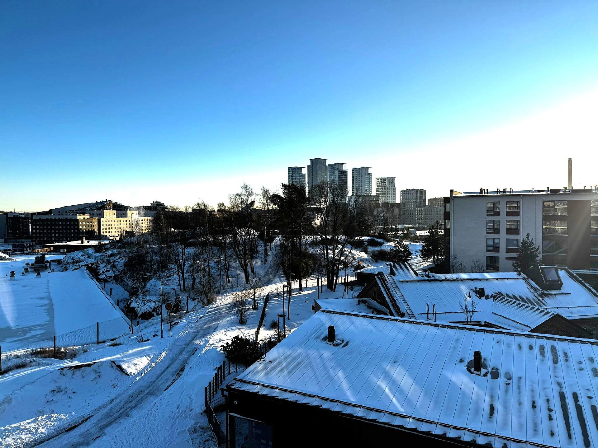 Näkymää parvekkeelta