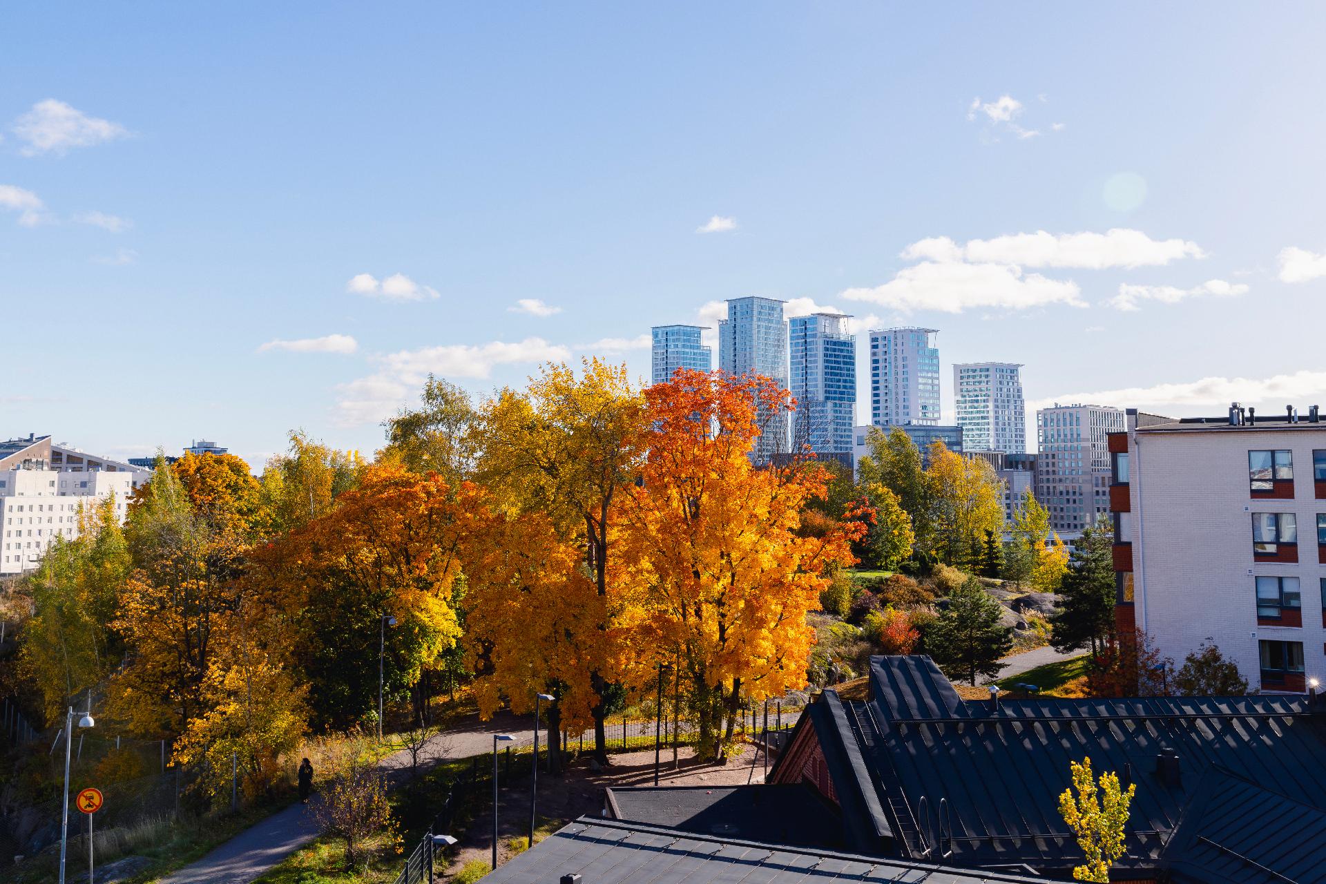 Näkymää parvekkeelta