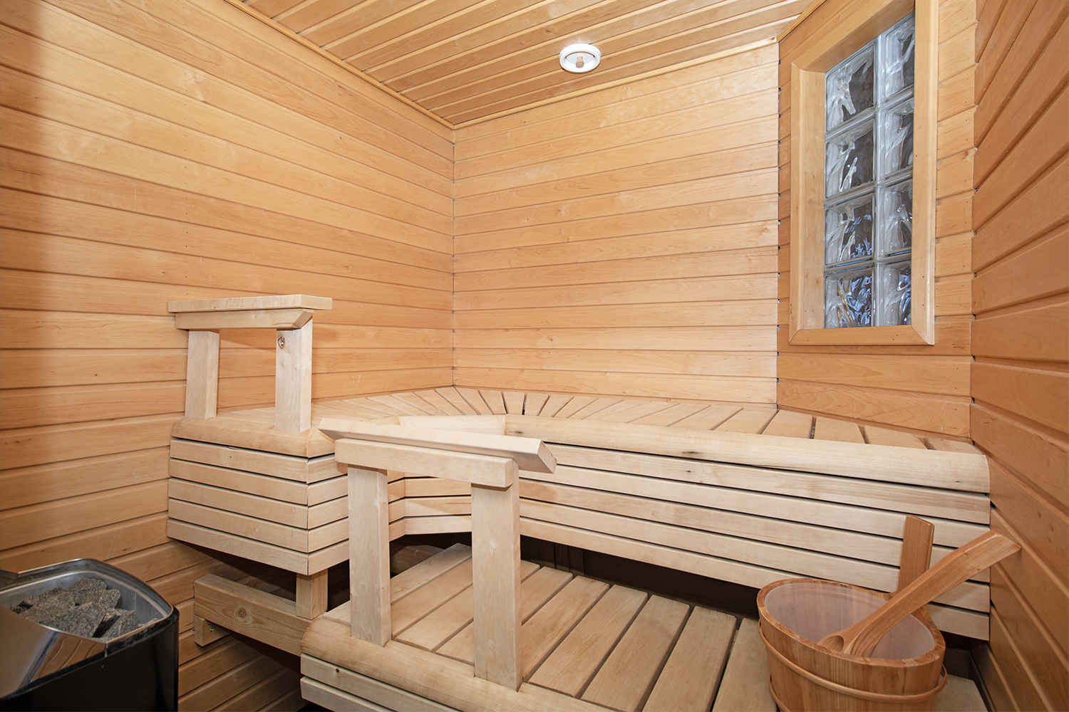 Oma sauna.