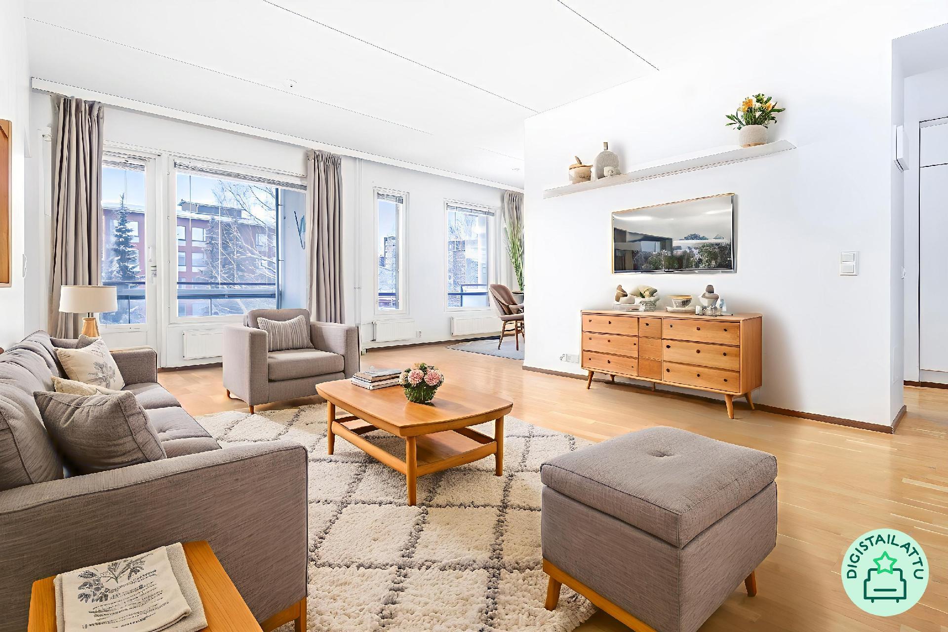 olohuone digistailattuna