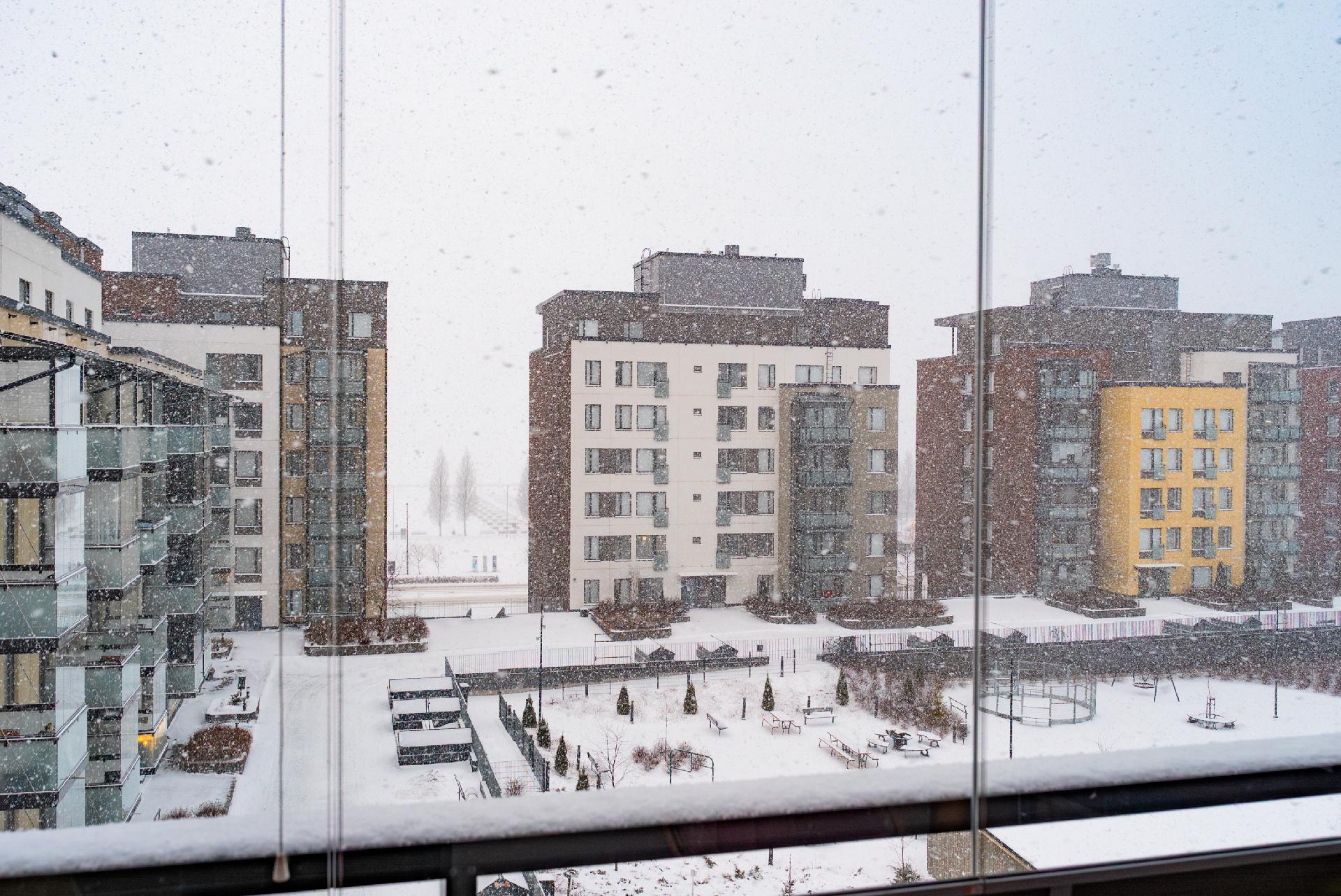 Maisemaa parvekkeelta