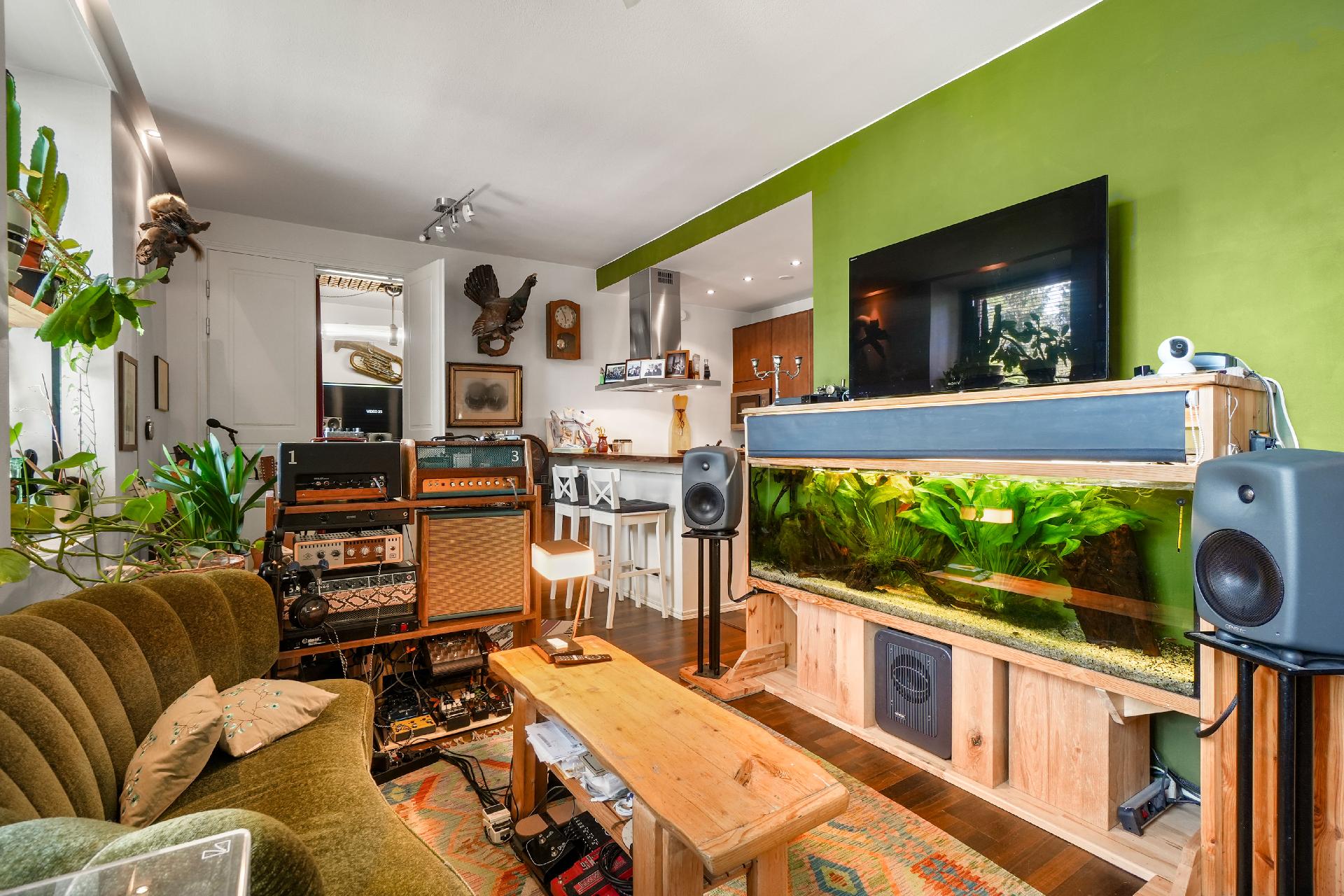 Olohuone / tupakeittiö