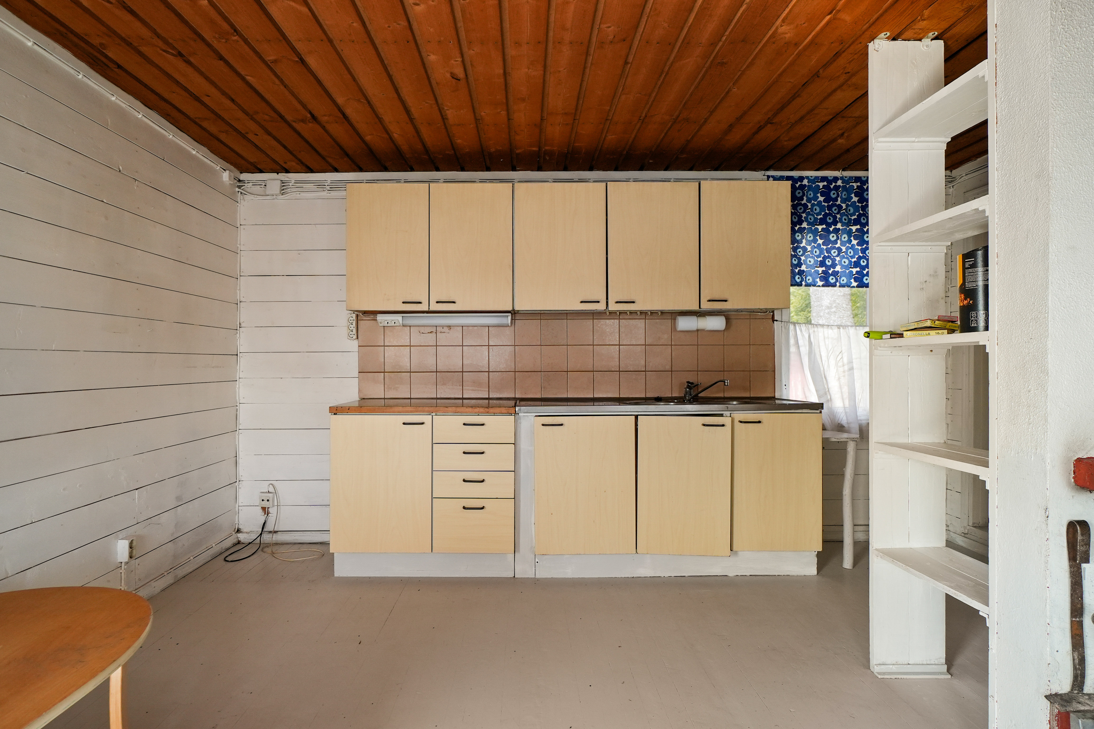 Keittiössä on kantovesi.