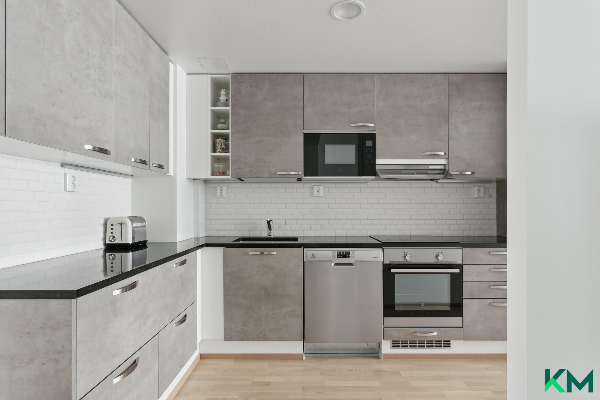 Keittiö on upea kokonaisuus