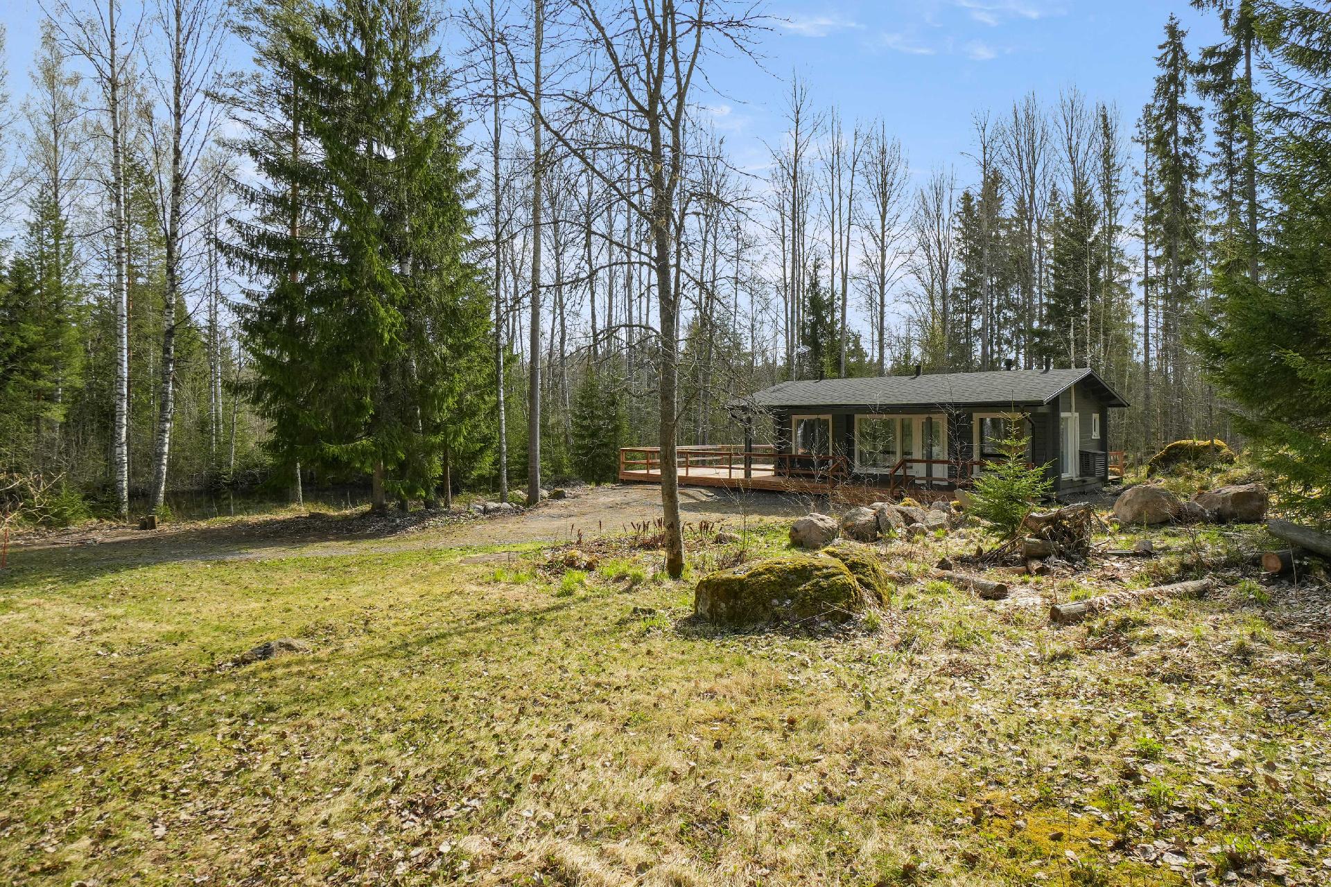 Näkymä saunalta käsin