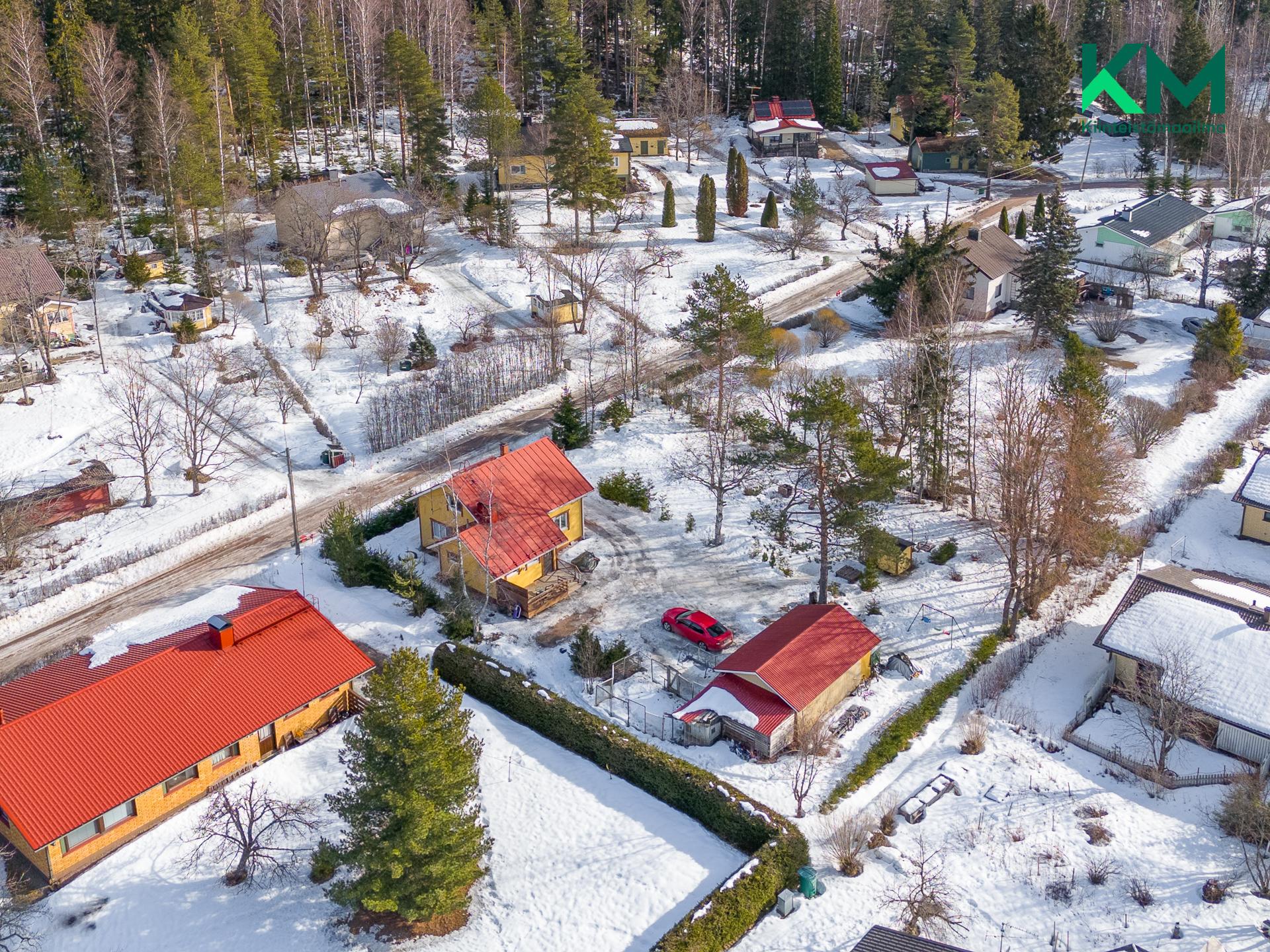 Kiinteistöllä on reilusti käyttämätöntä rakennusoikeutta