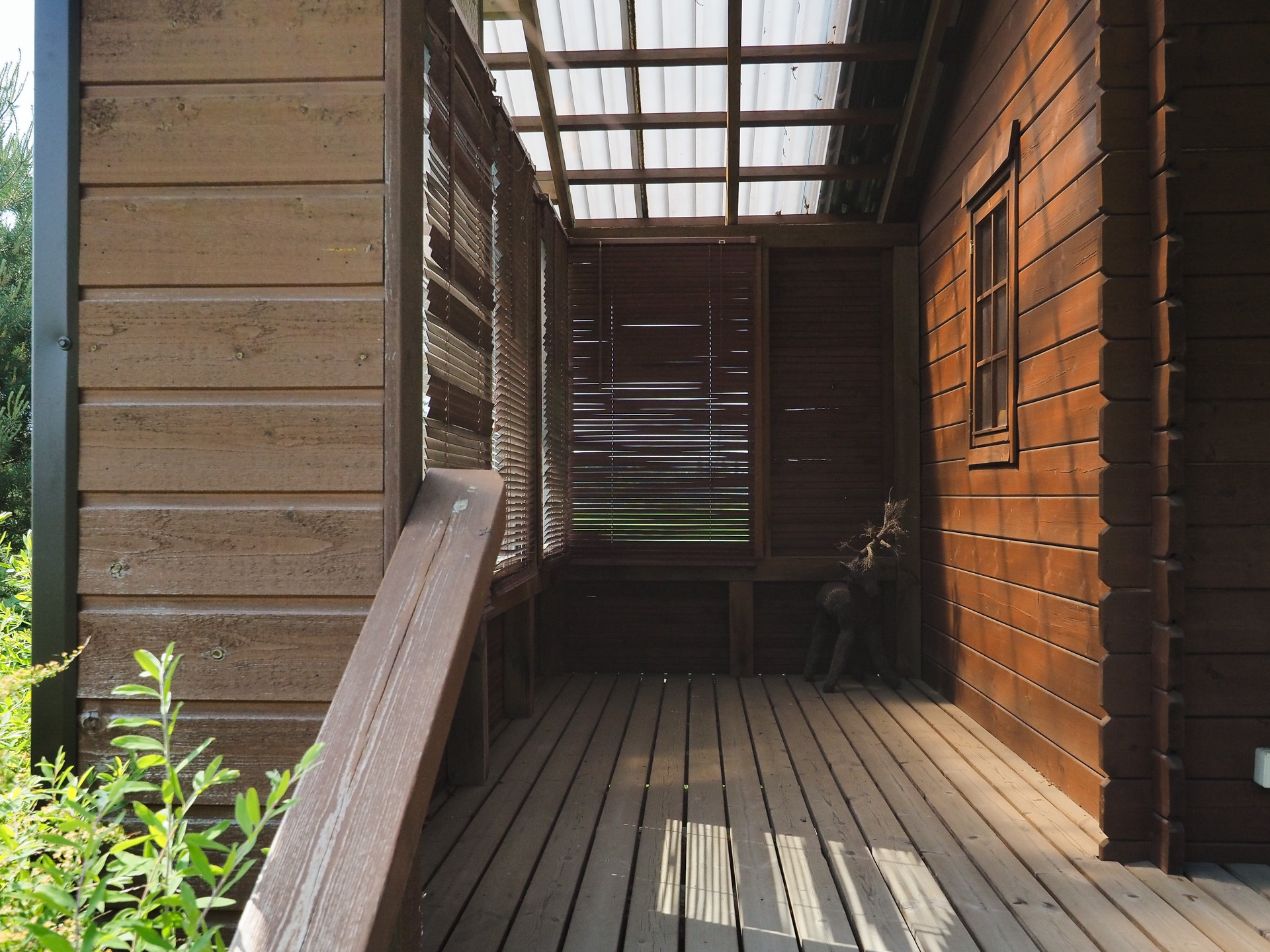 Pihasaunan sivuterassi