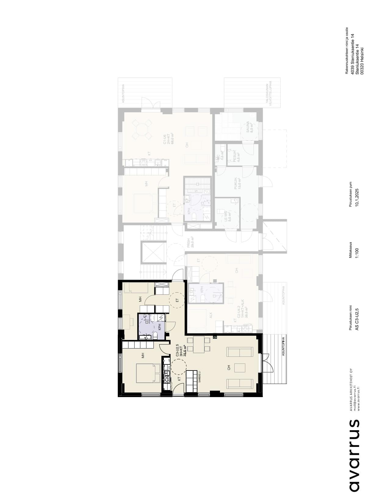 Kylätie 3 C as 1, Haaga, Helsinki