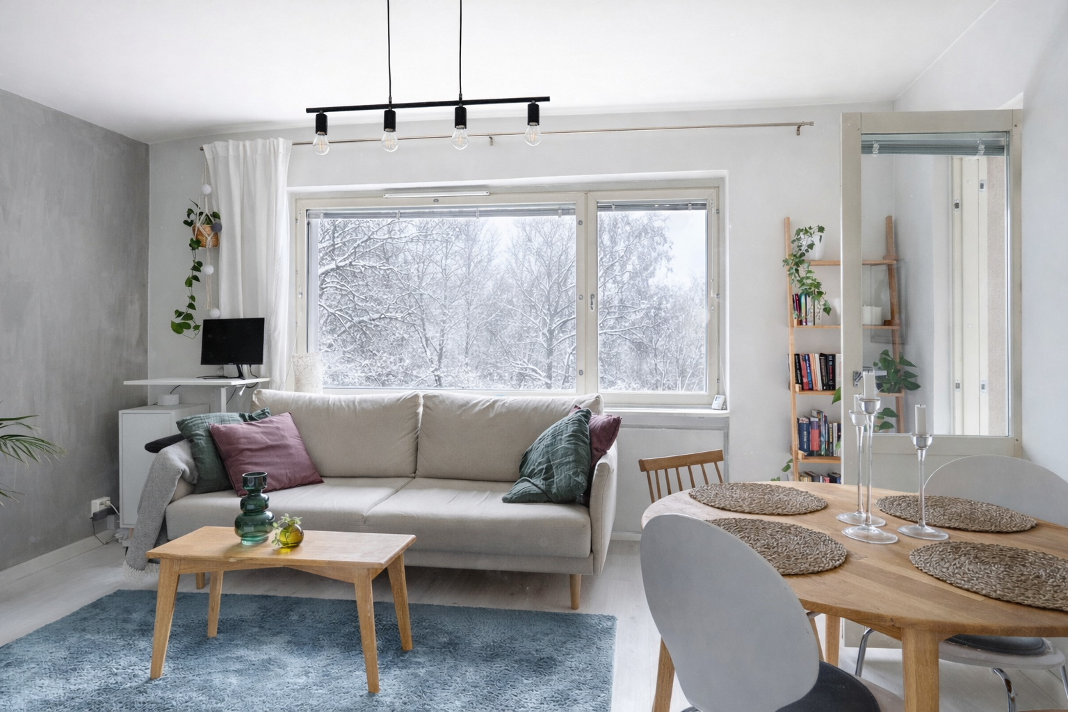 Päättyvän tien päässä upean luonnon ympäröimänä