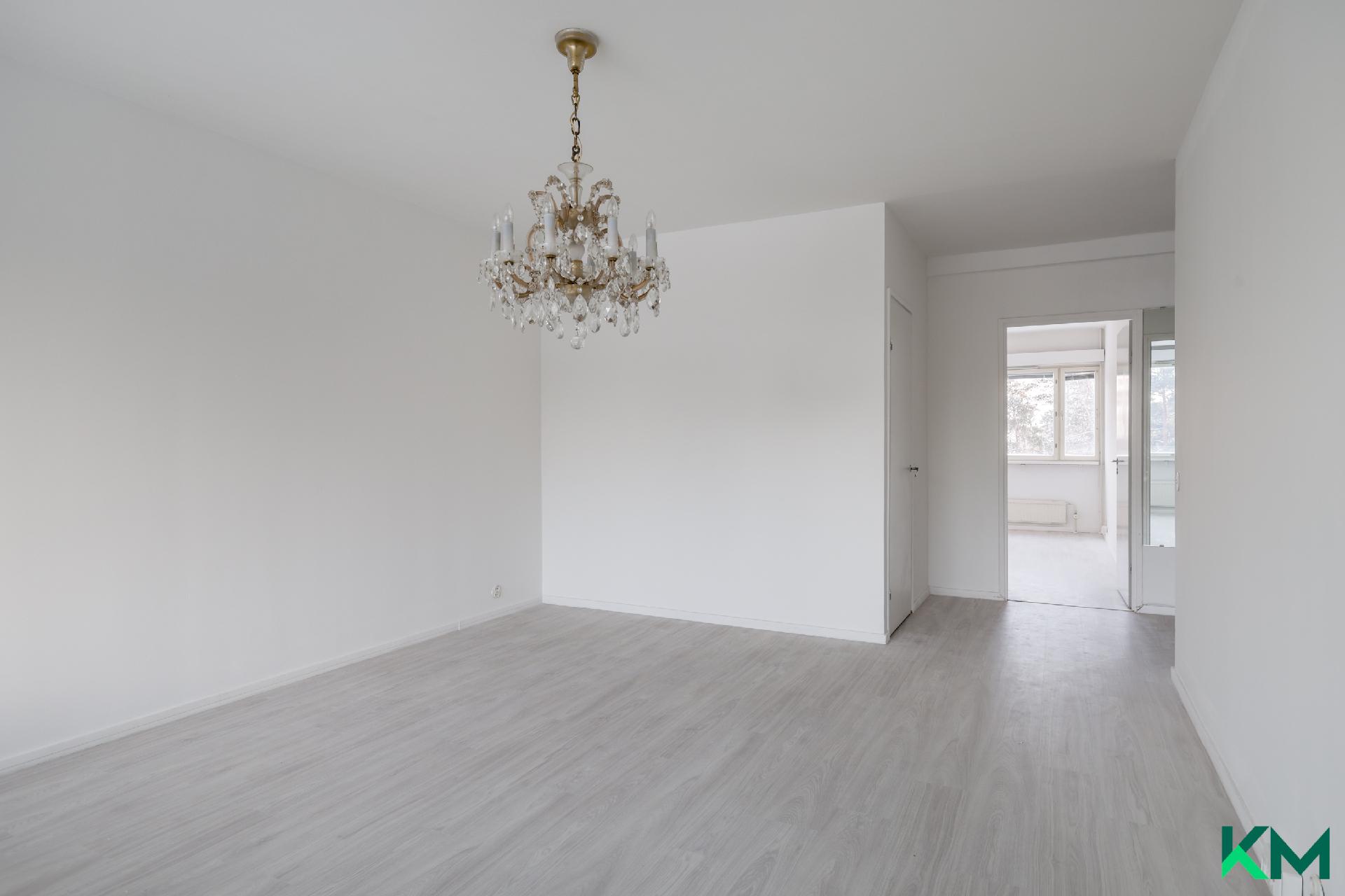 Olohuoneeseen mahtuu ruokapöytä