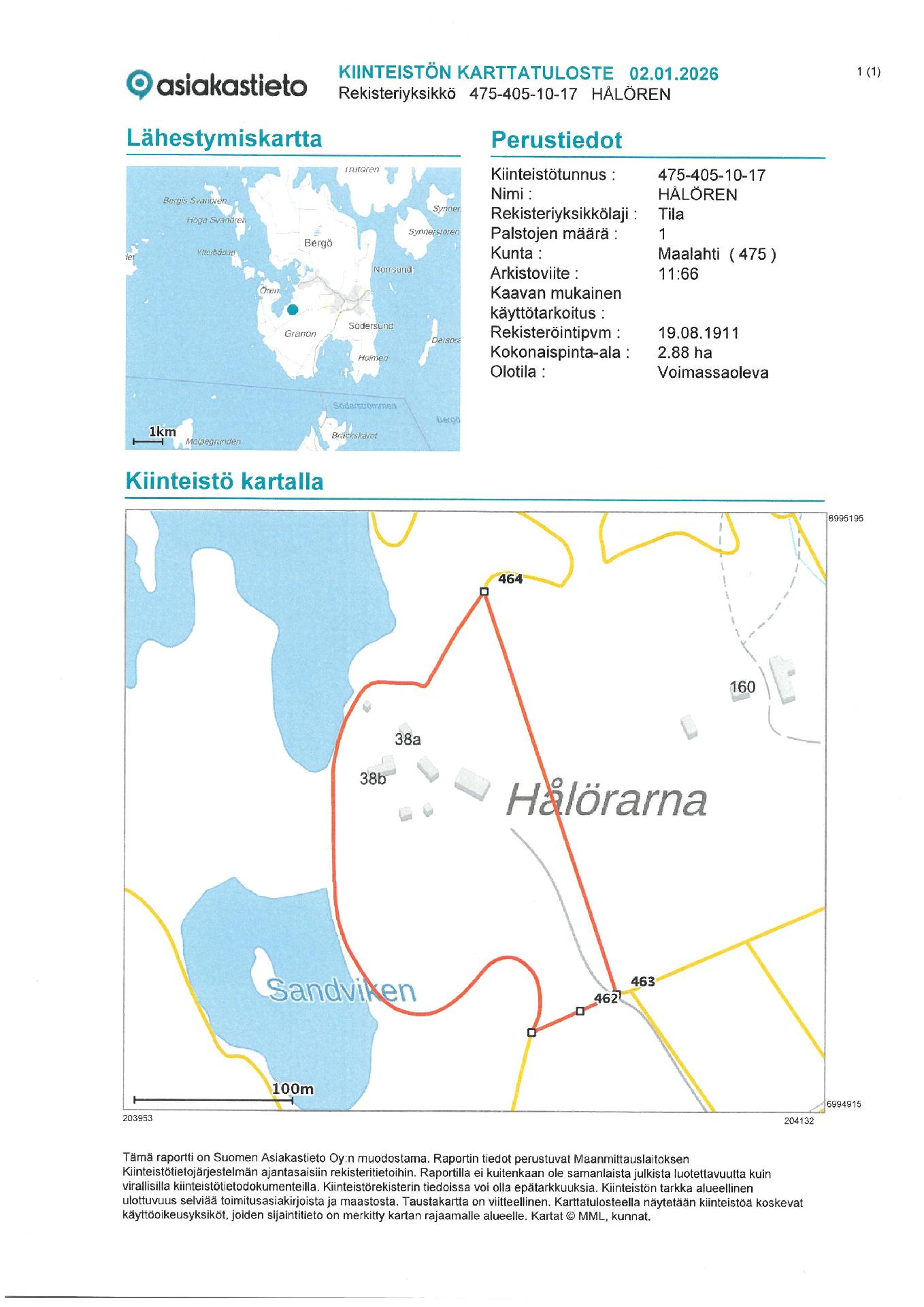 Bergö Fiskehamnsvägen 38, Bergö, Maalahti
