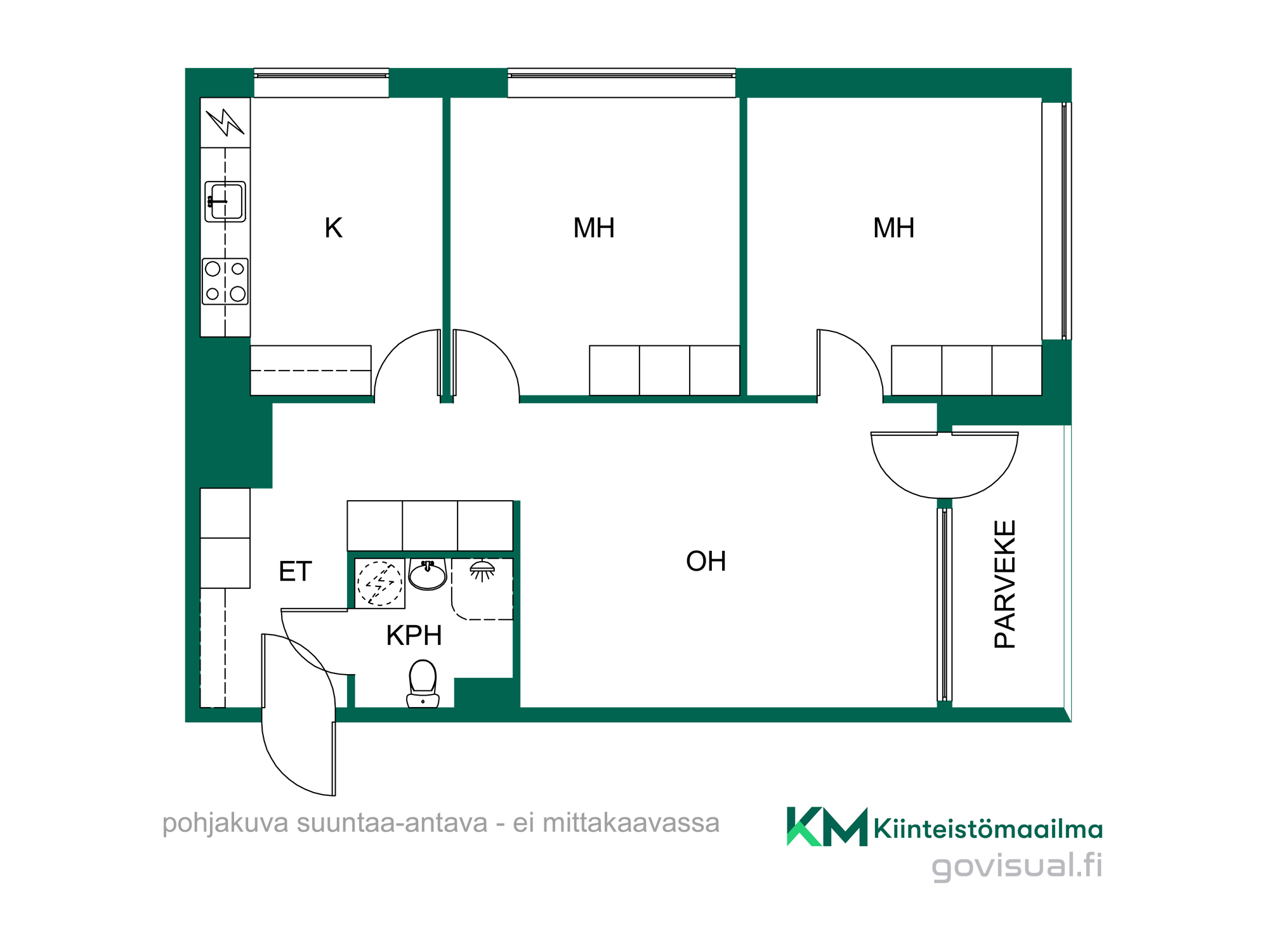 Pääskysentie 2A, Metsola, Kotka
