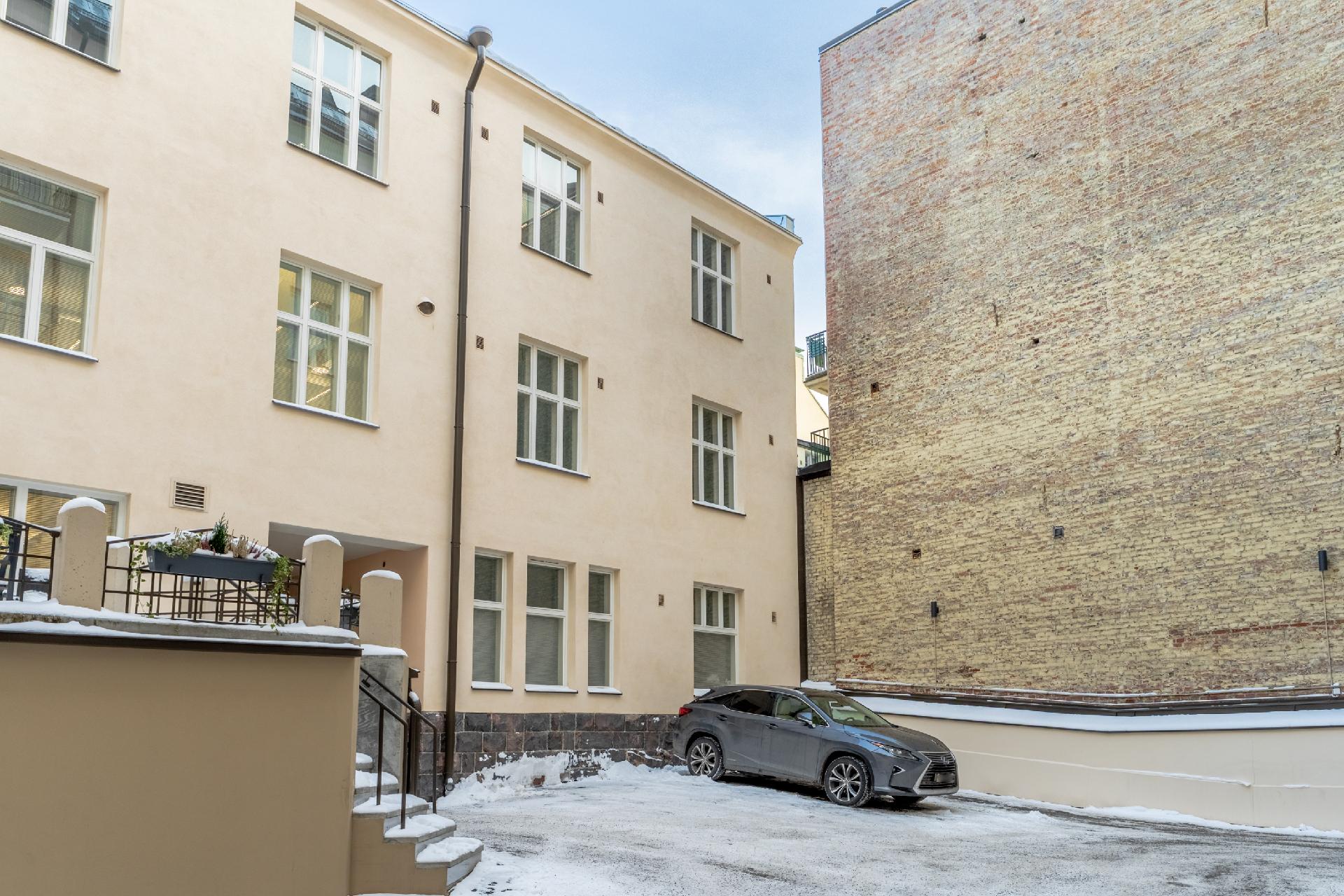 Mariankatu 19 sisäpiha.