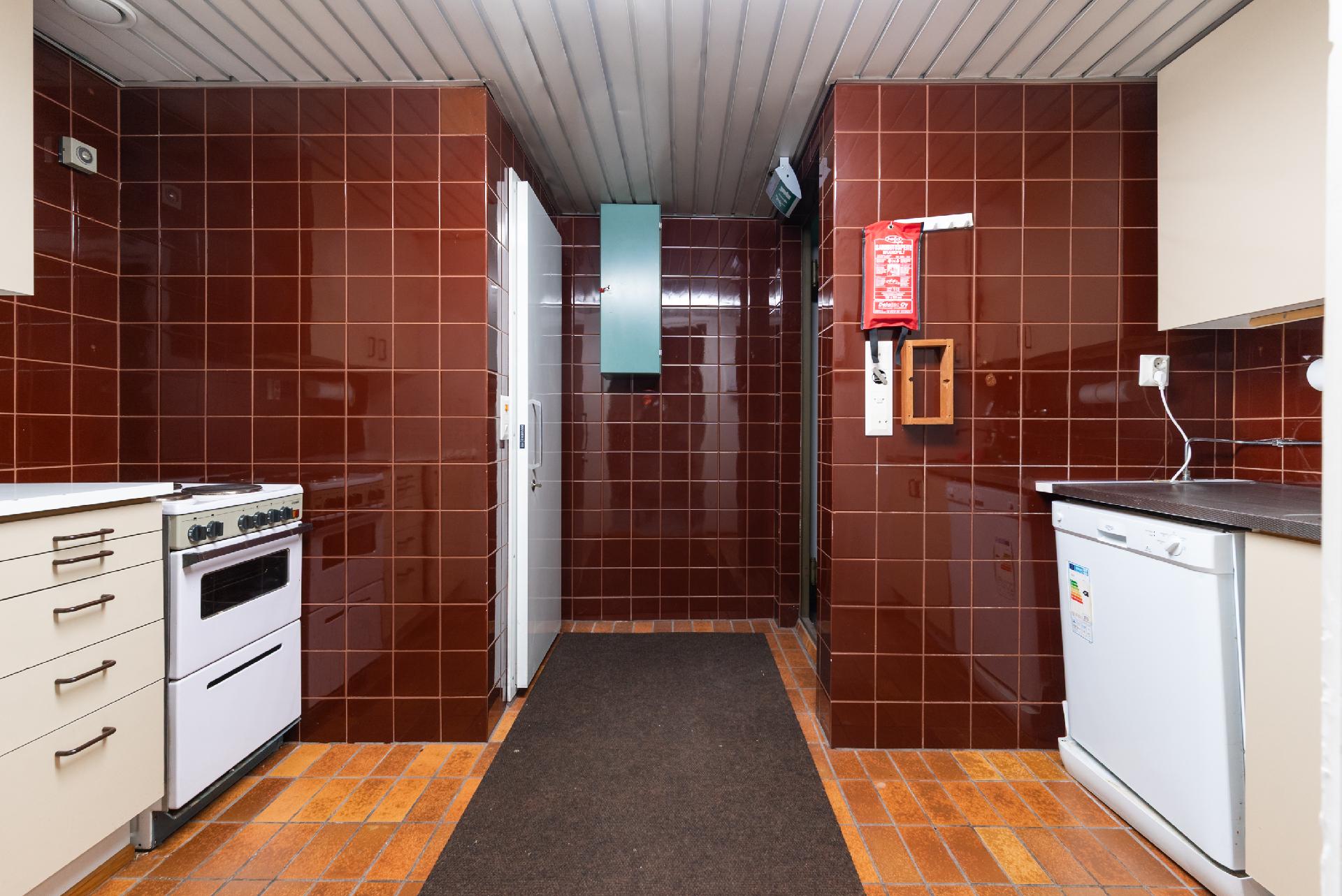 Kellarikerroksen keittiö