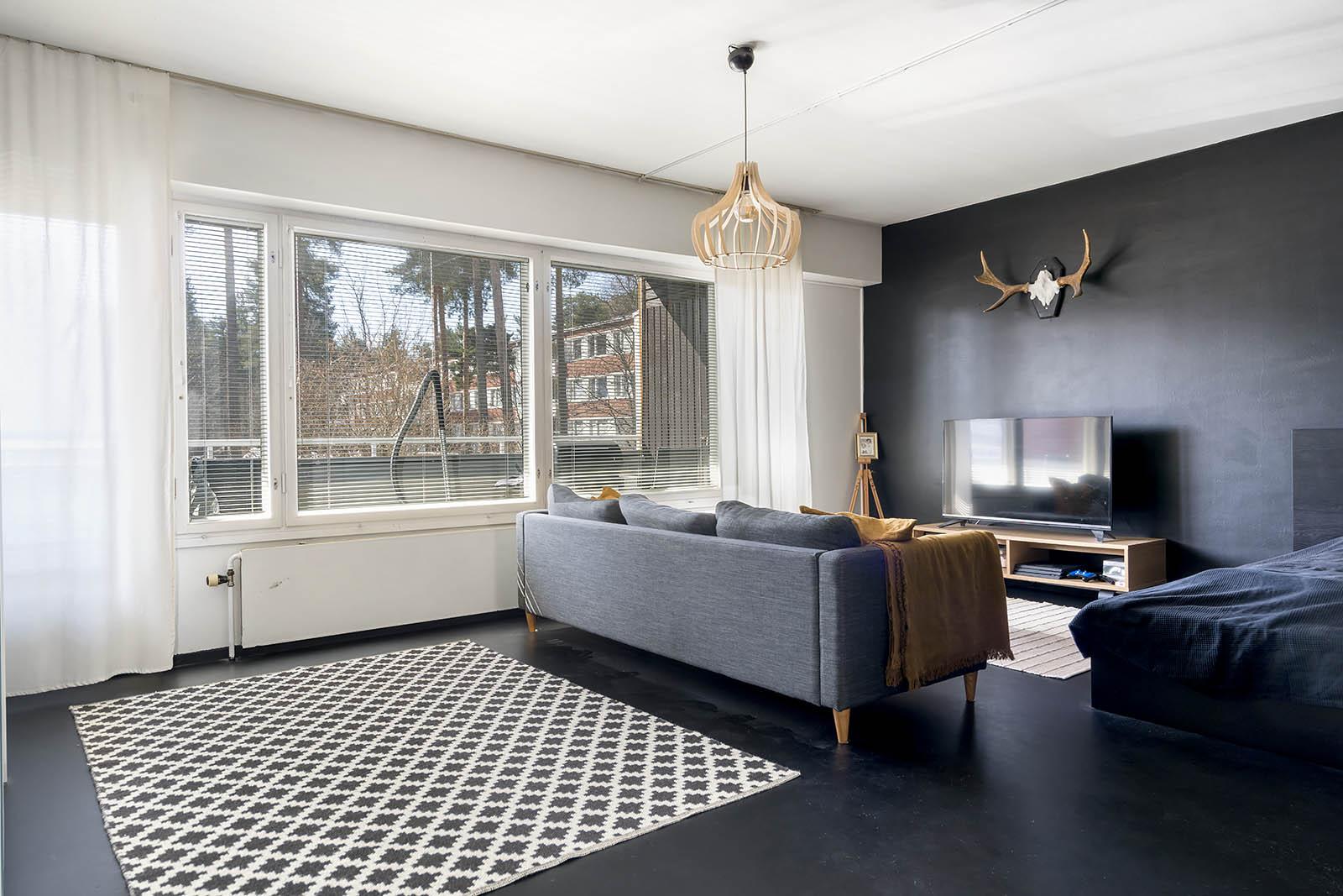 Mukavat maisemat olohuoneesta