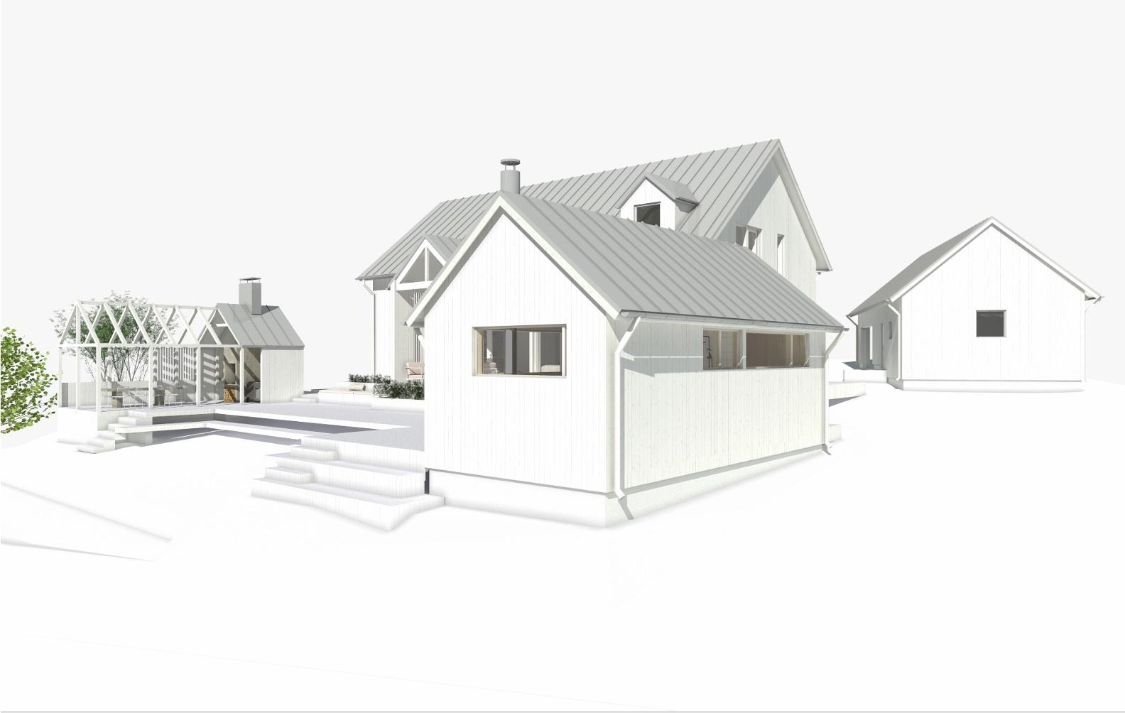 Havainnekuva lounaan suuntaan