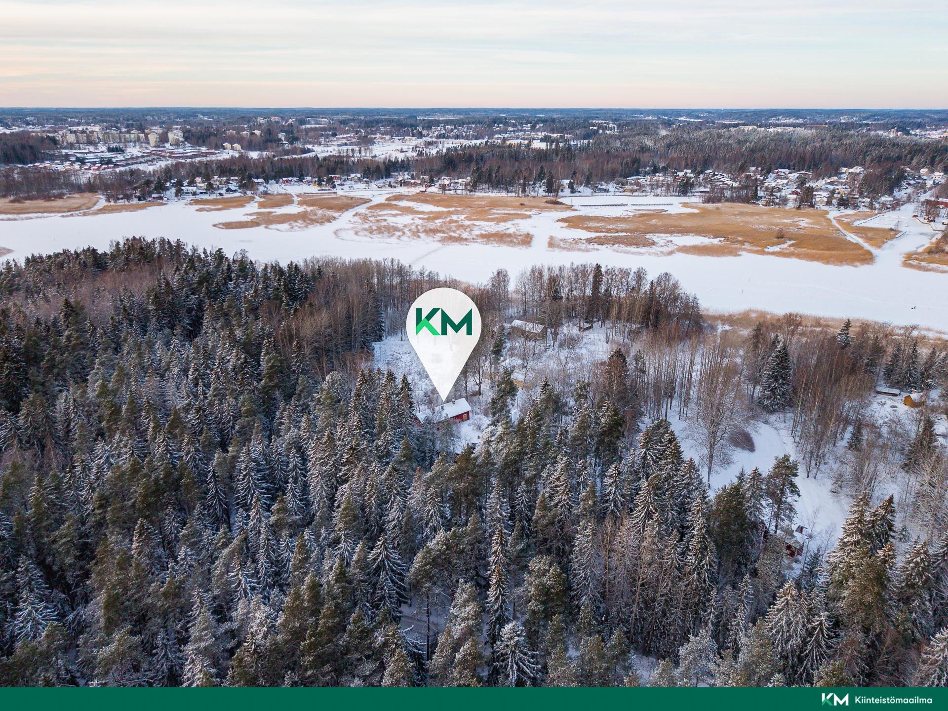 Ilmakuva lännen suuntaan