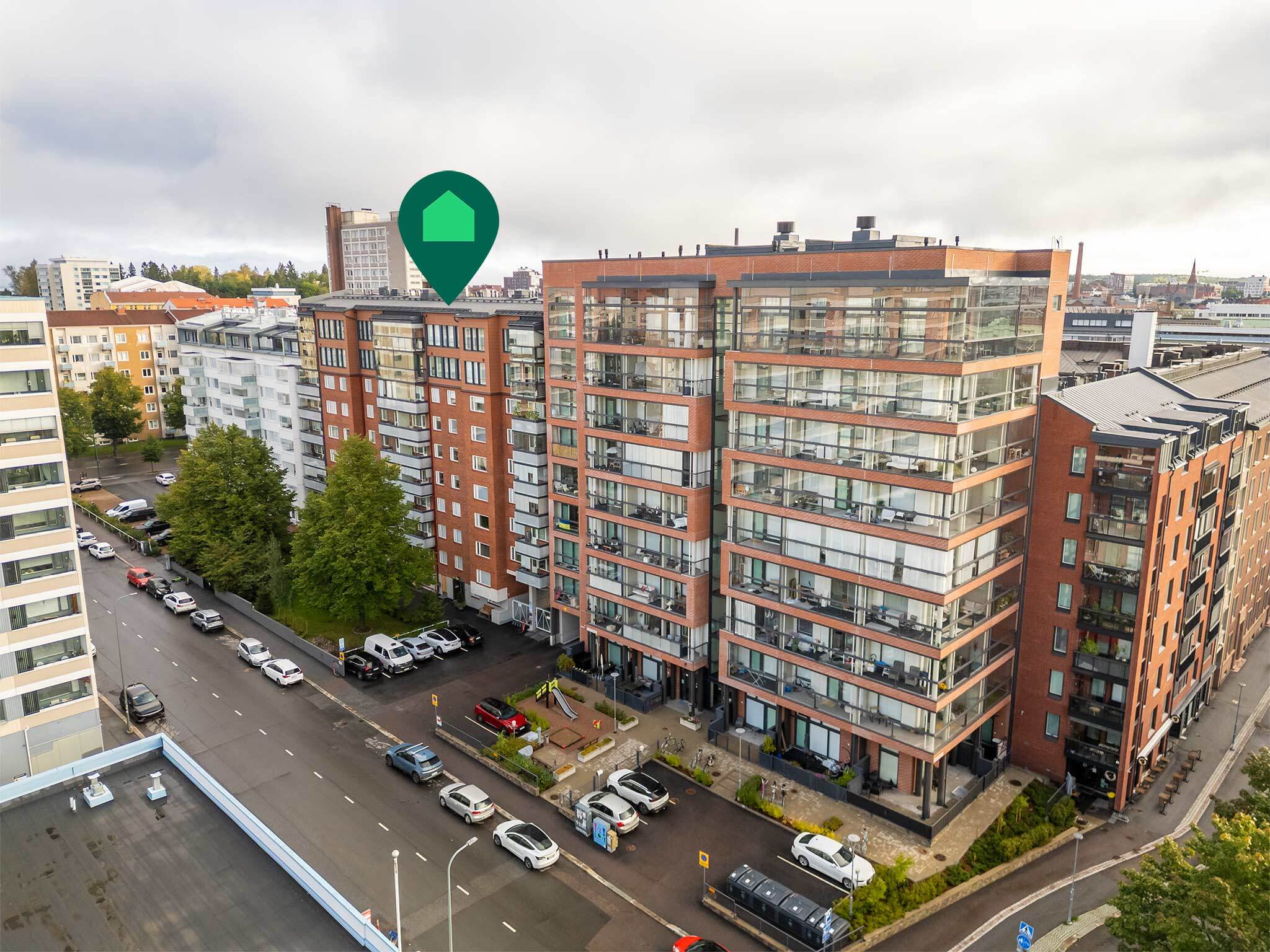 Mustanlahdenkatu 19, Amuri, Tampere