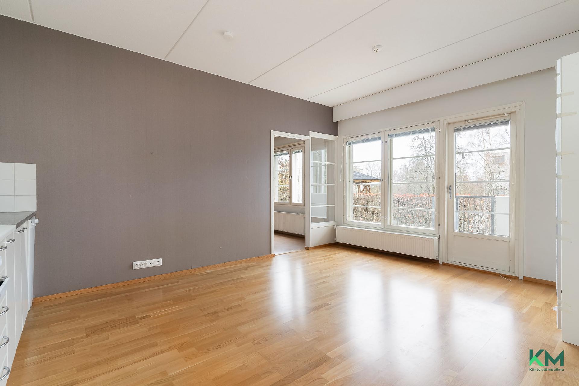 Eteisestä näkymä.