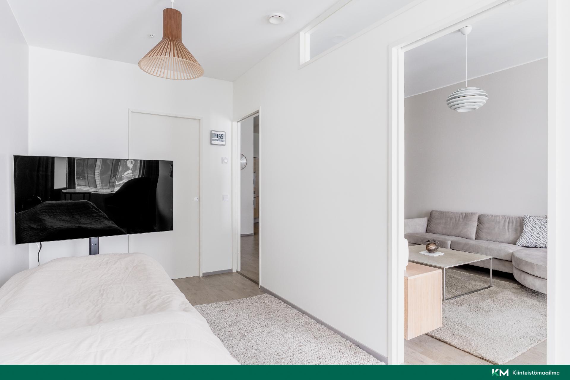 Makuuhuone ikkunoilta